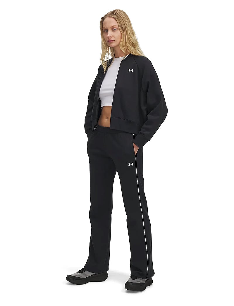 Under Armour - UA Rival Flc Piped Pant - treeningpüksid - black - 4