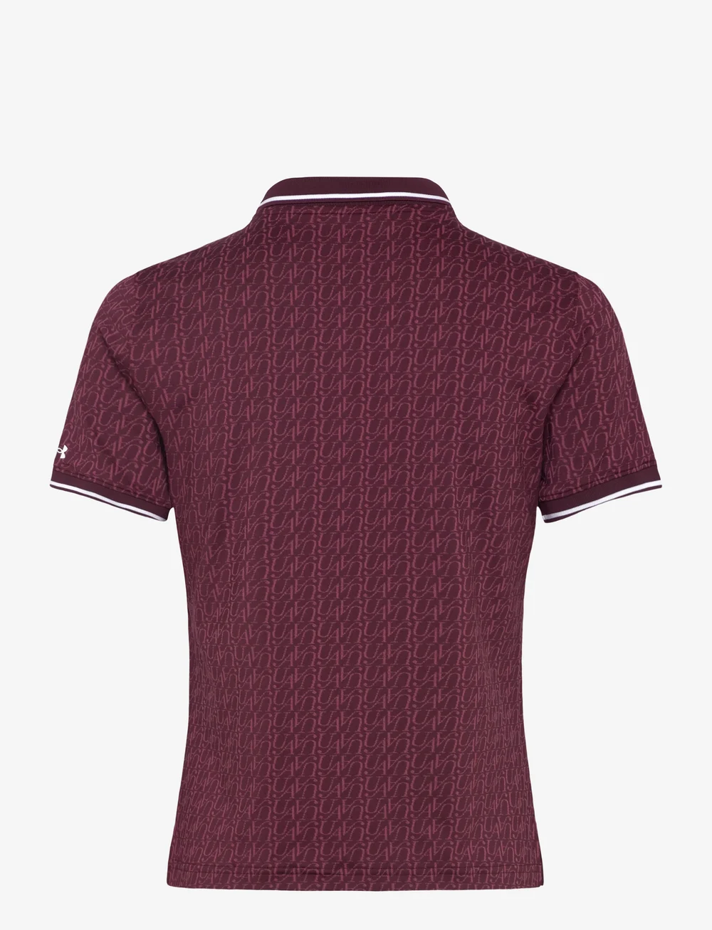 Under Armour - UA Drive Jacquard Polo - alussärgid ja t-särgid - dark maroon - 2