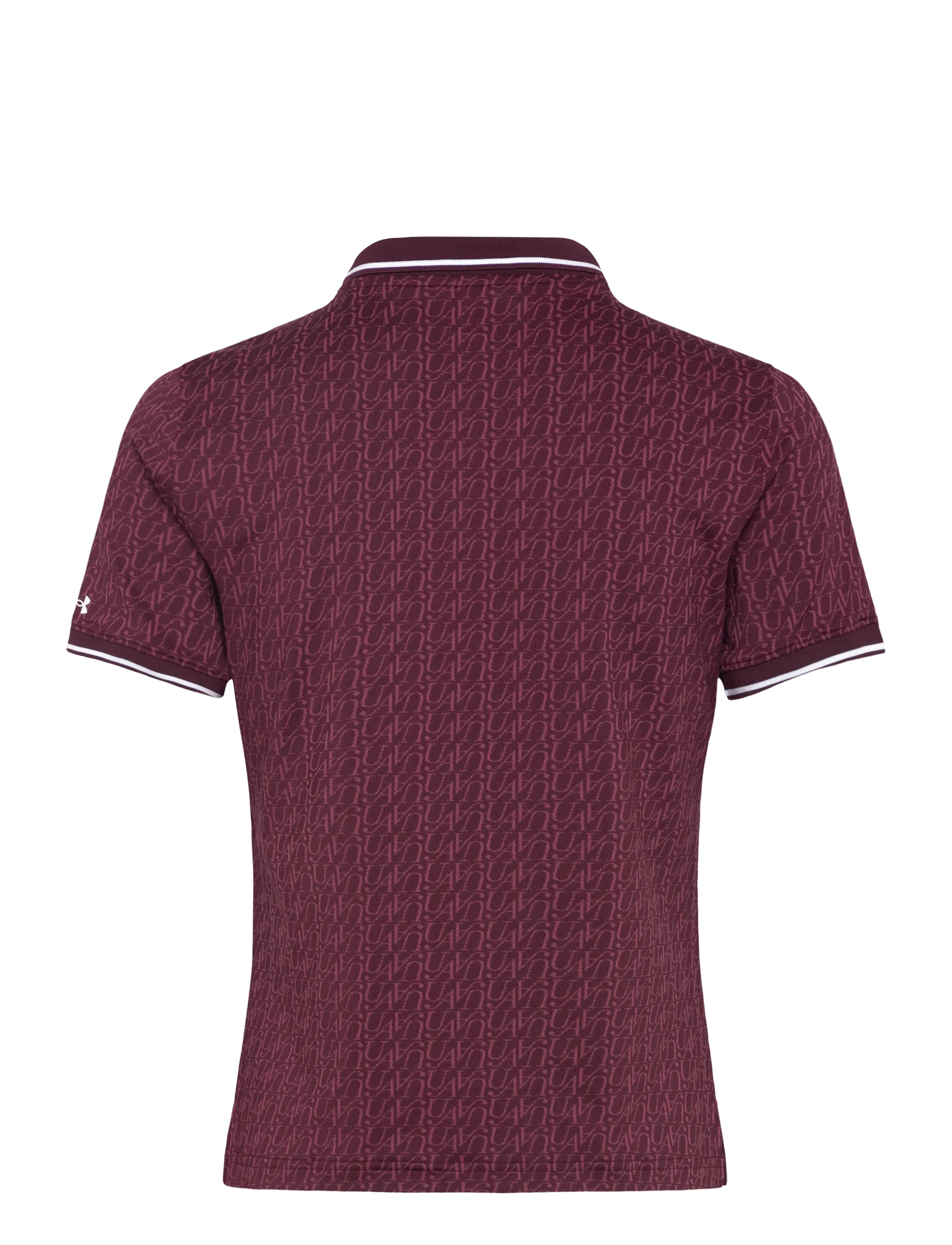 Under Armour - UA Drive Jacquard Polo - pikéer - dark maroon - 2