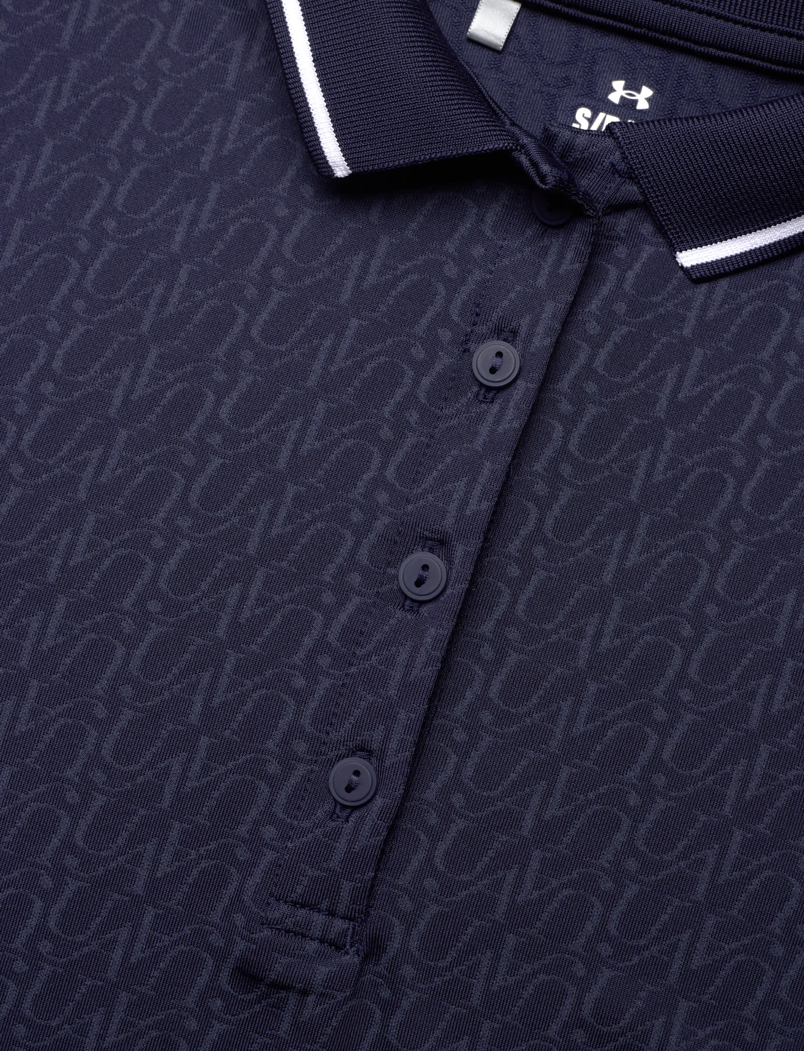 Under Armour - UA Drive Jacquard Polo - alussärgid ja t-särgid - midnight navy - 5