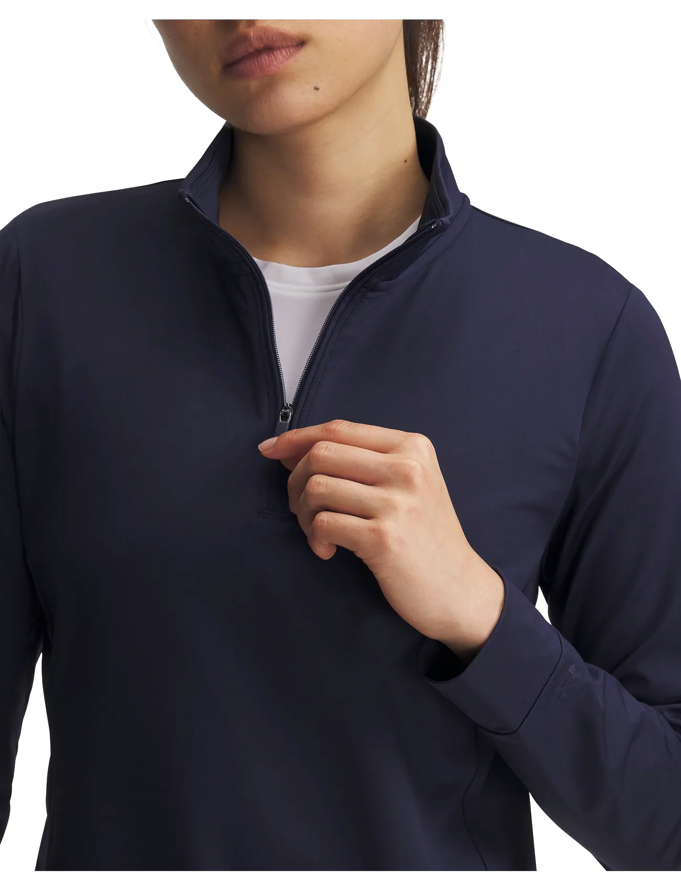 Under Armour - UA Drive 1/4 Zip - vahekihina kantavad jakid - midnight navy - 4