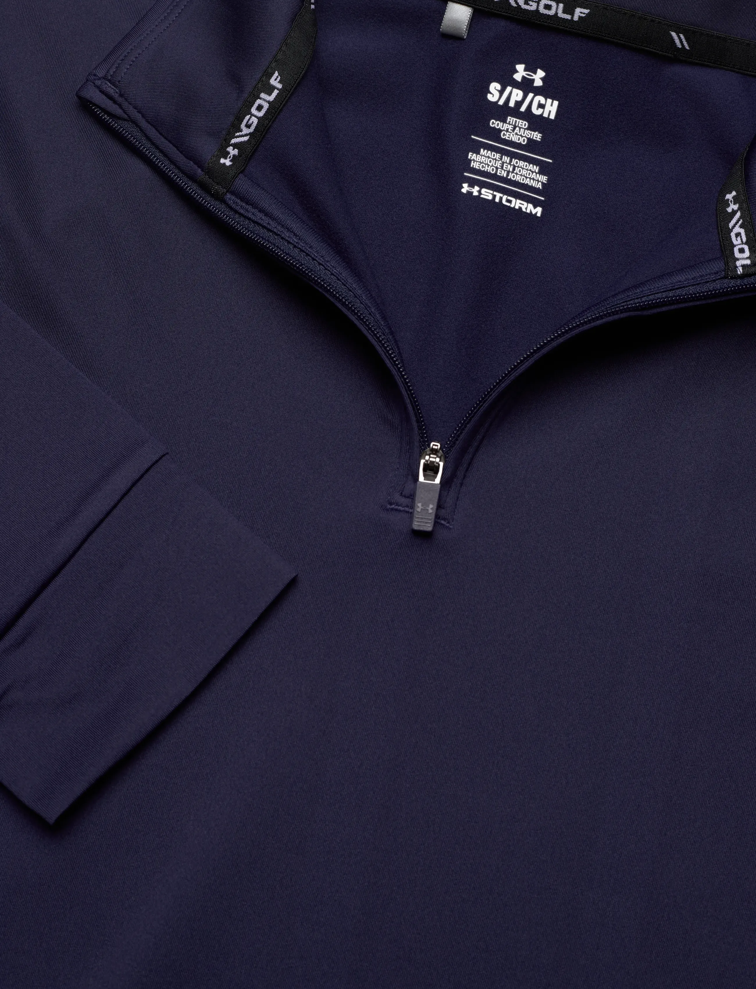Under Armour - UA Drive 1/4 Zip - vahekihina kantavad jakid - midnight navy - 5