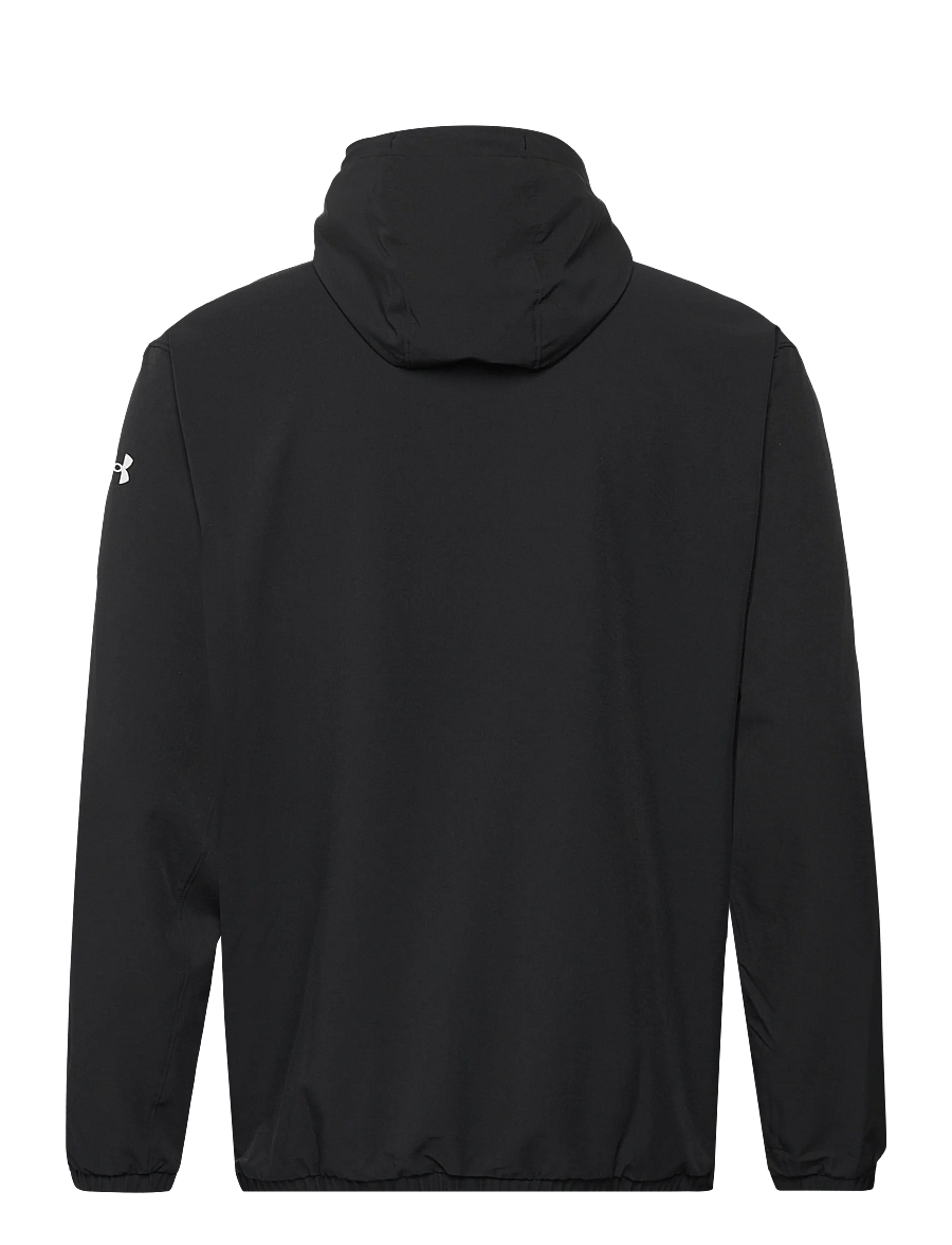 Under Armour - UA Unstoppable Wvn Hoodie - oberteile - black - 2