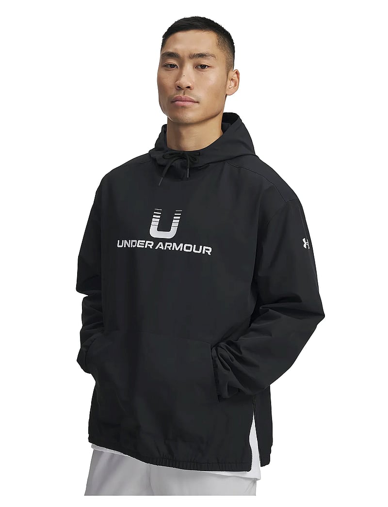 Under Armour - UA Unstoppable Wvn Hoodie - overdele - black - 0