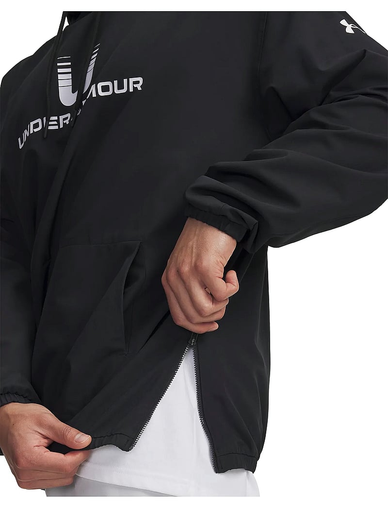 Under Armour - UA Unstoppable Wvn Hoodie - overdele - black - 4