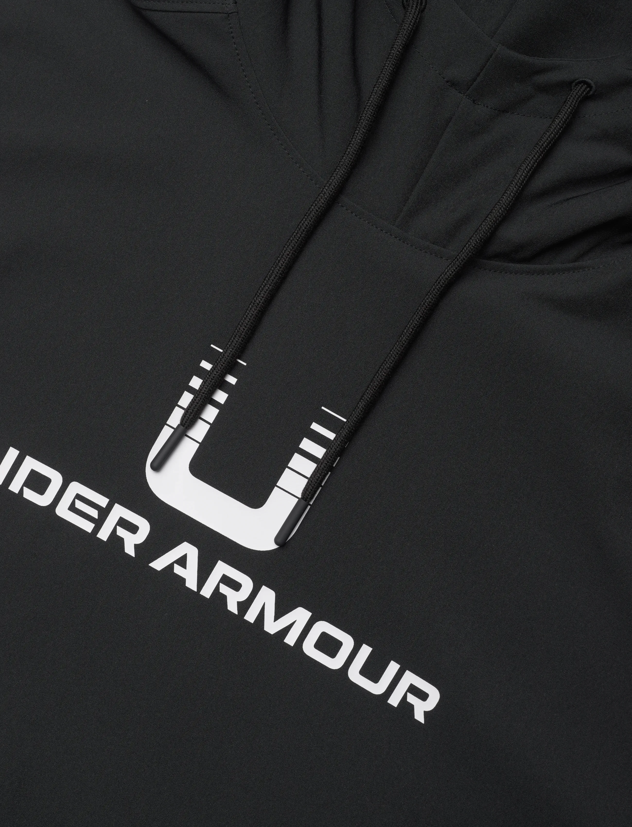Under Armour - UA Unstoppable Wvn Hoodie - oberteile - black - 5