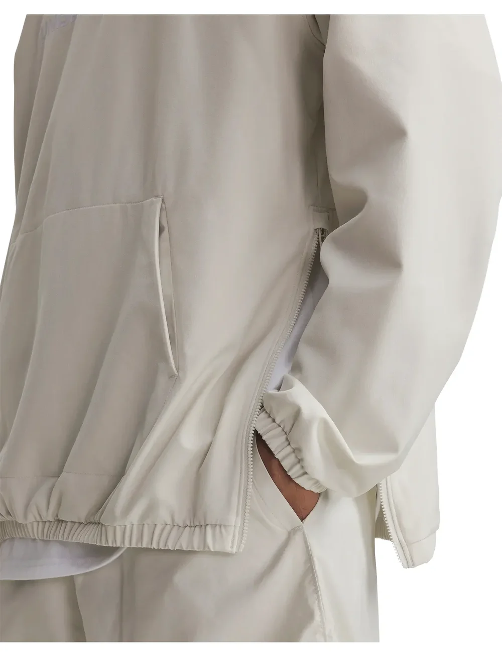 Under Armour - UA Unstoppable Wvn Hoodie - sweatshirts - summit white - 5