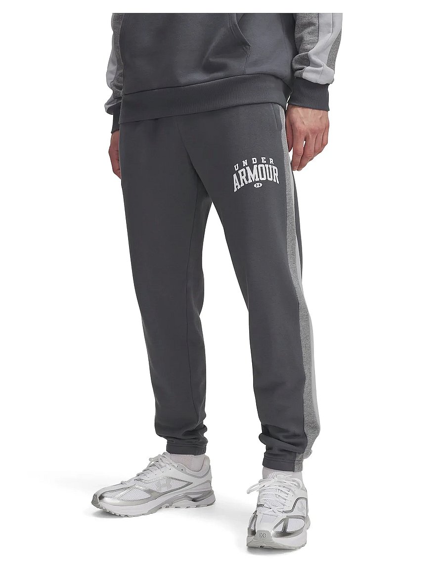 Under Armour - UA Rival Flc CB Pants - sweatpants - castlerock - 0