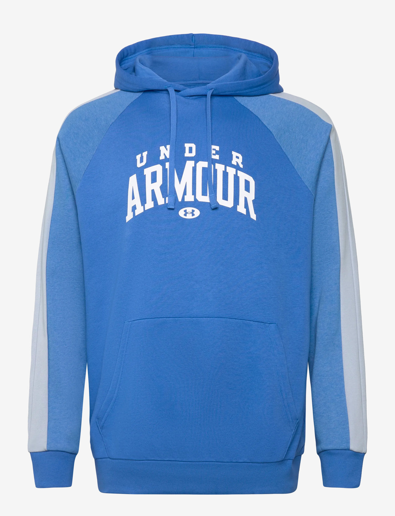Under Armour - UA Rival Flc CB Hood - huvtröjor - blue atlantis - 1