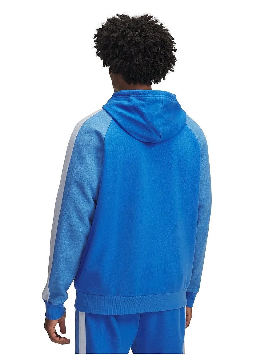 Under Armour - UA Rival Flc CB Hood - sweatshirts - blue atlantis - 3