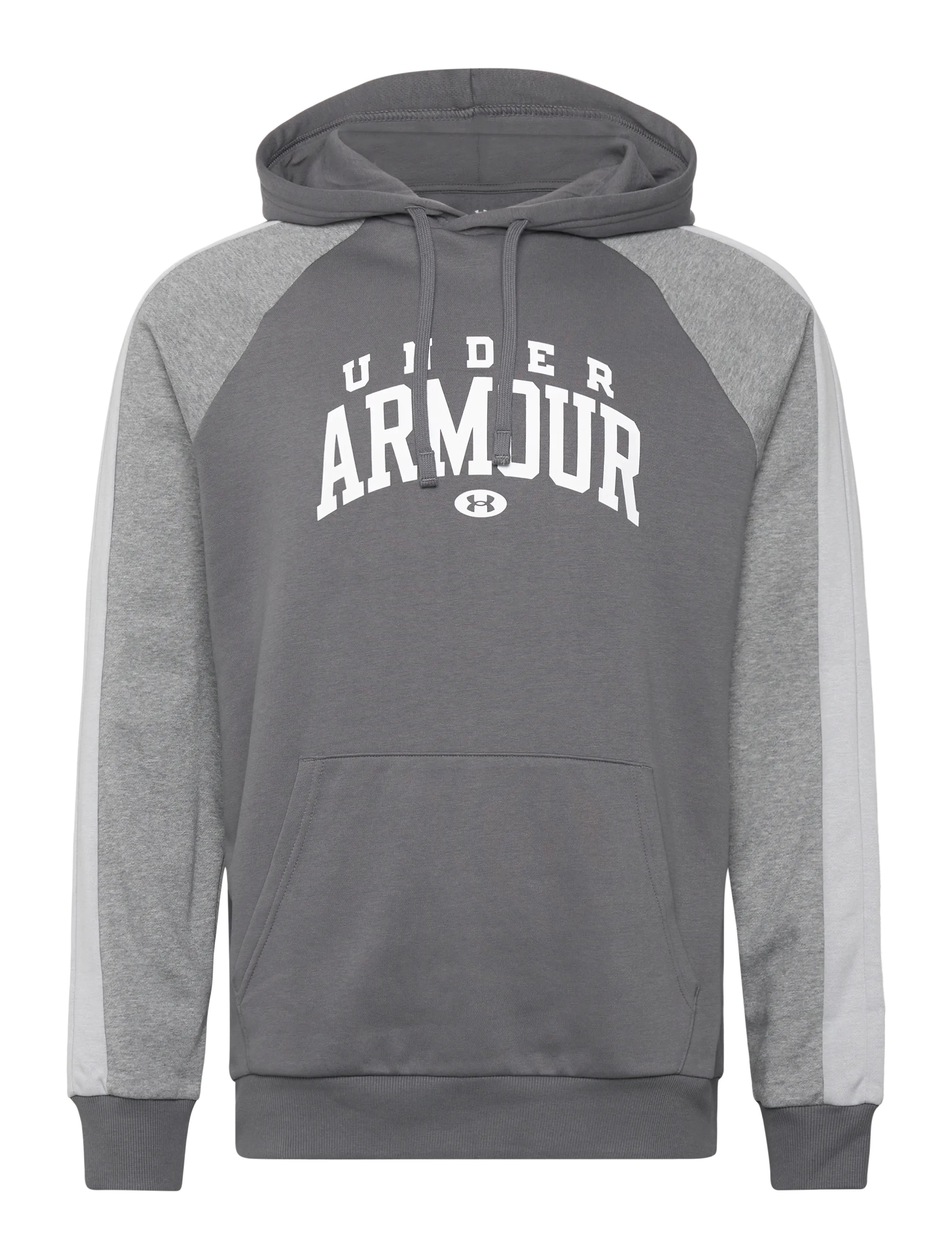 UNDER ARMOUR Ua Rival Flc Cb Hood Grau - L - Herren