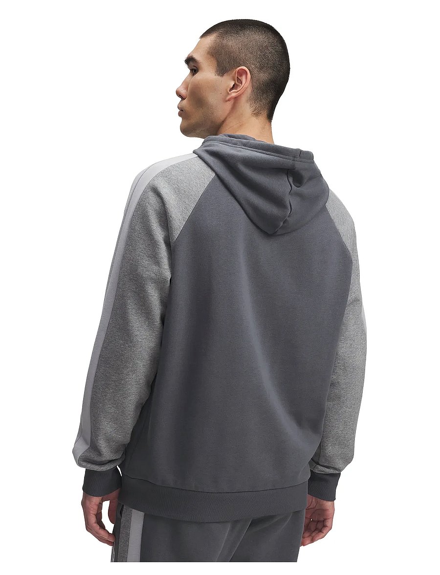 Under Armour - UA Rival Flc CB Hood - sweatshirts - castlerock - 3