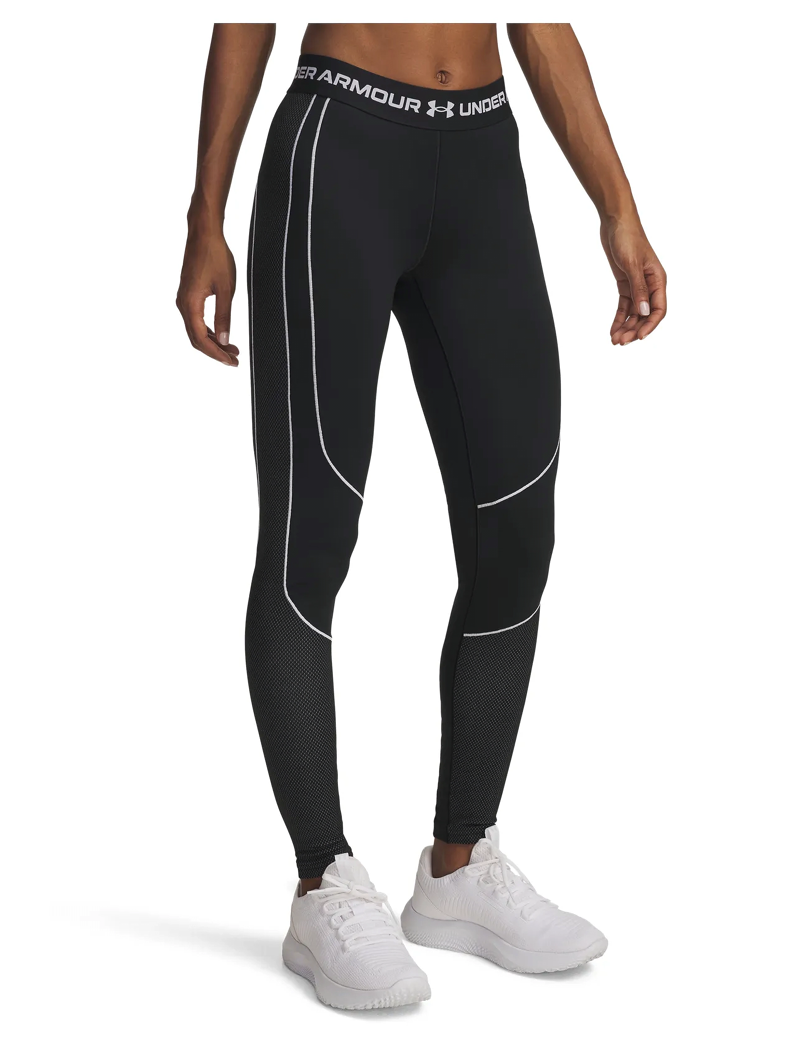 Under Armour Ua Coldgear Novelty Legging, XL, Black, Sport Tights > Sport Leggings, Dame
