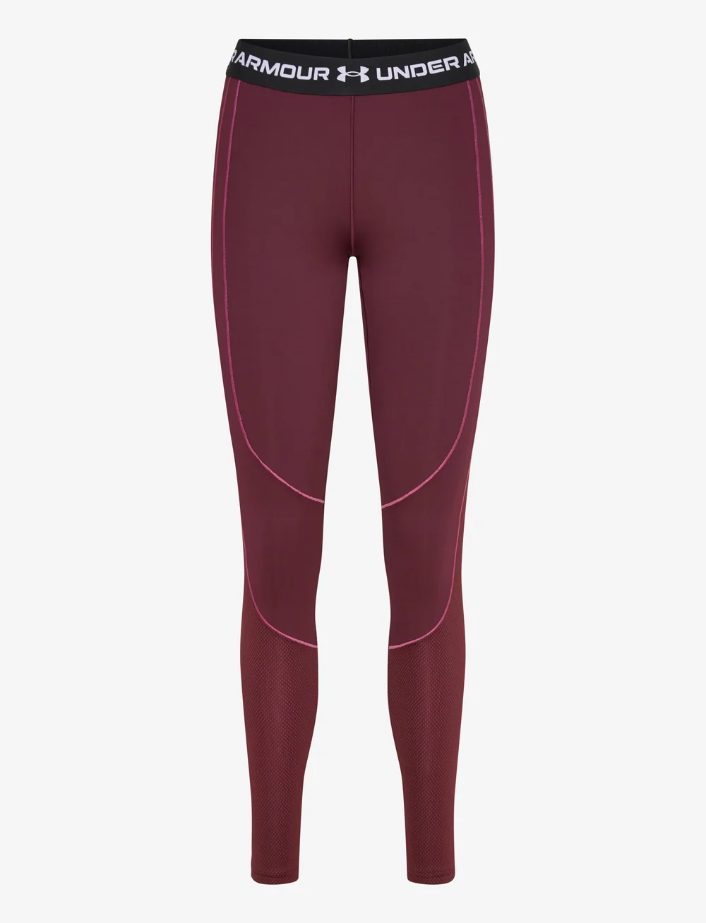 Under Armour - UA ColdGear Novelty Legging - tights - dark maroon - 1