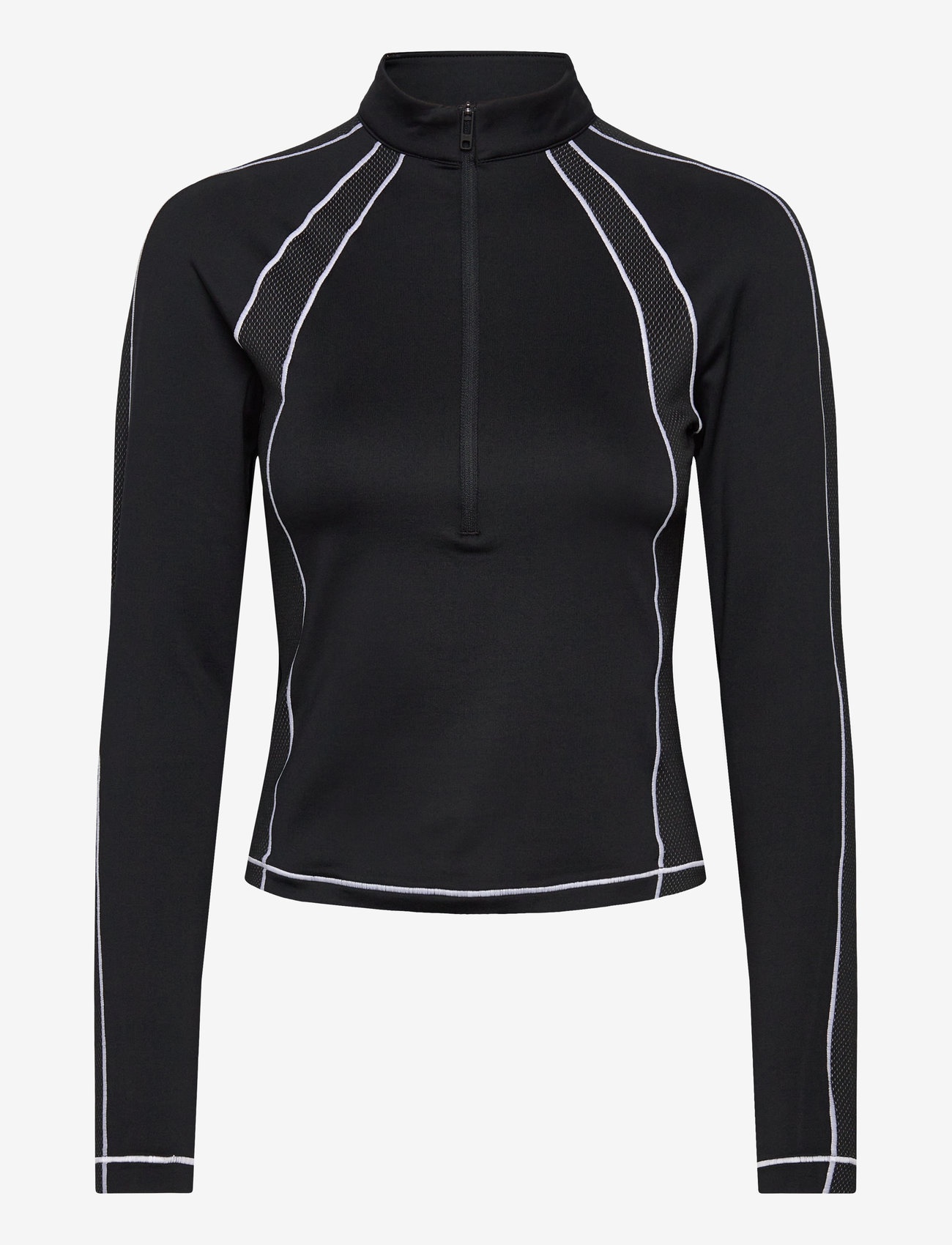 Under Armour - UA ColdGear Novelty 1/2 Zip - langærmede t-shirts - black - 1