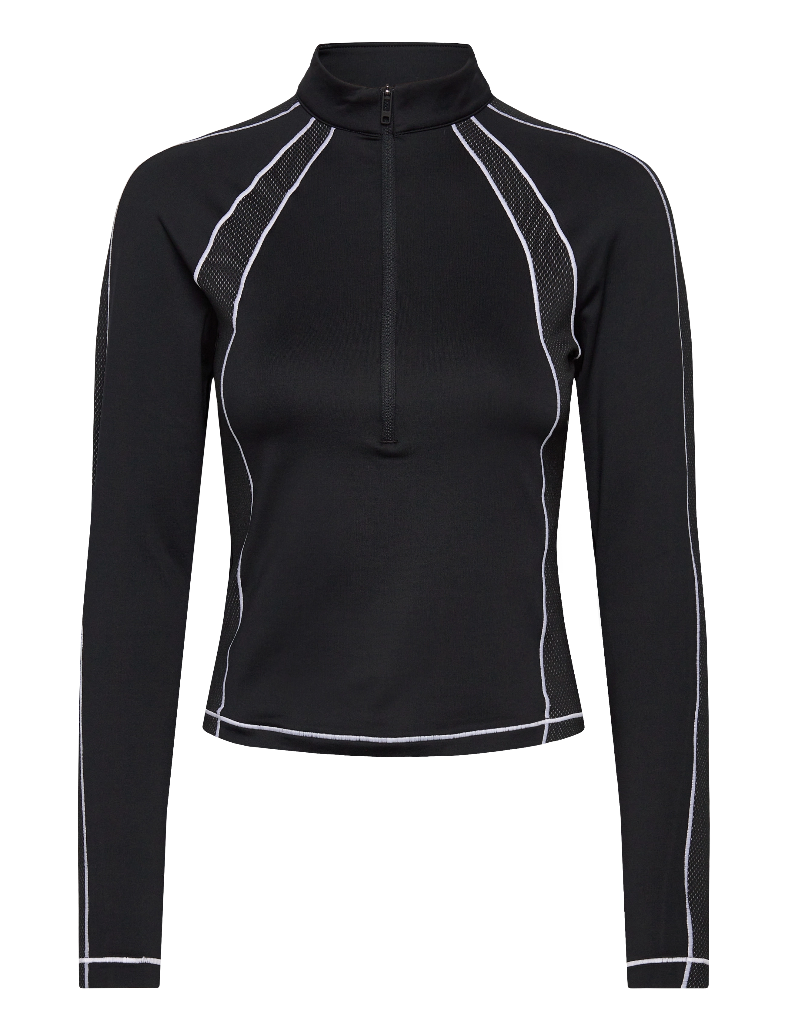 Under Armour UA ColdGear Novelty 1/2 Zip - Under Armour - BLACK / black
