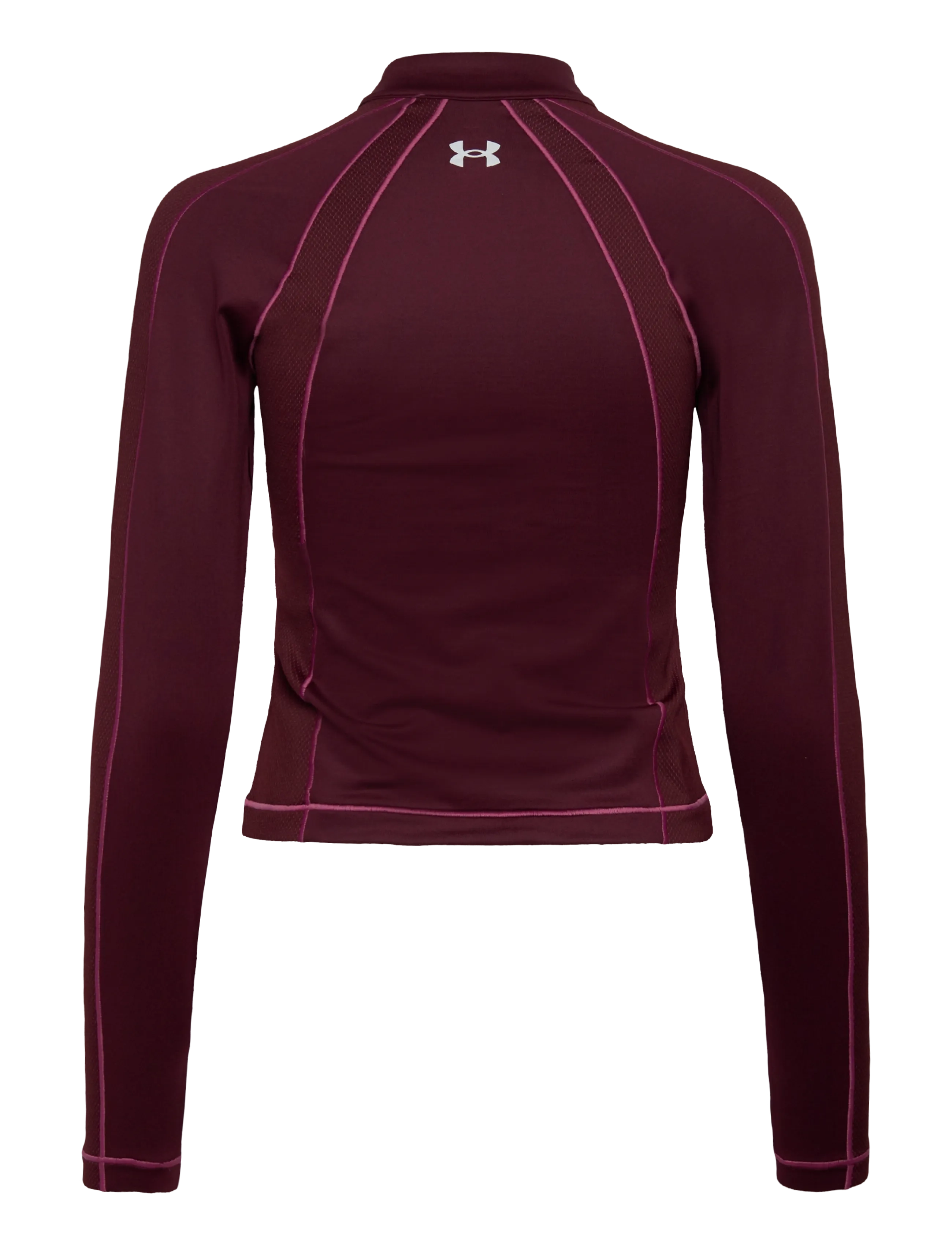 Under Armour - UA ColdGear Novelty 1/2 Zip - overdeler - dark maroon - 4