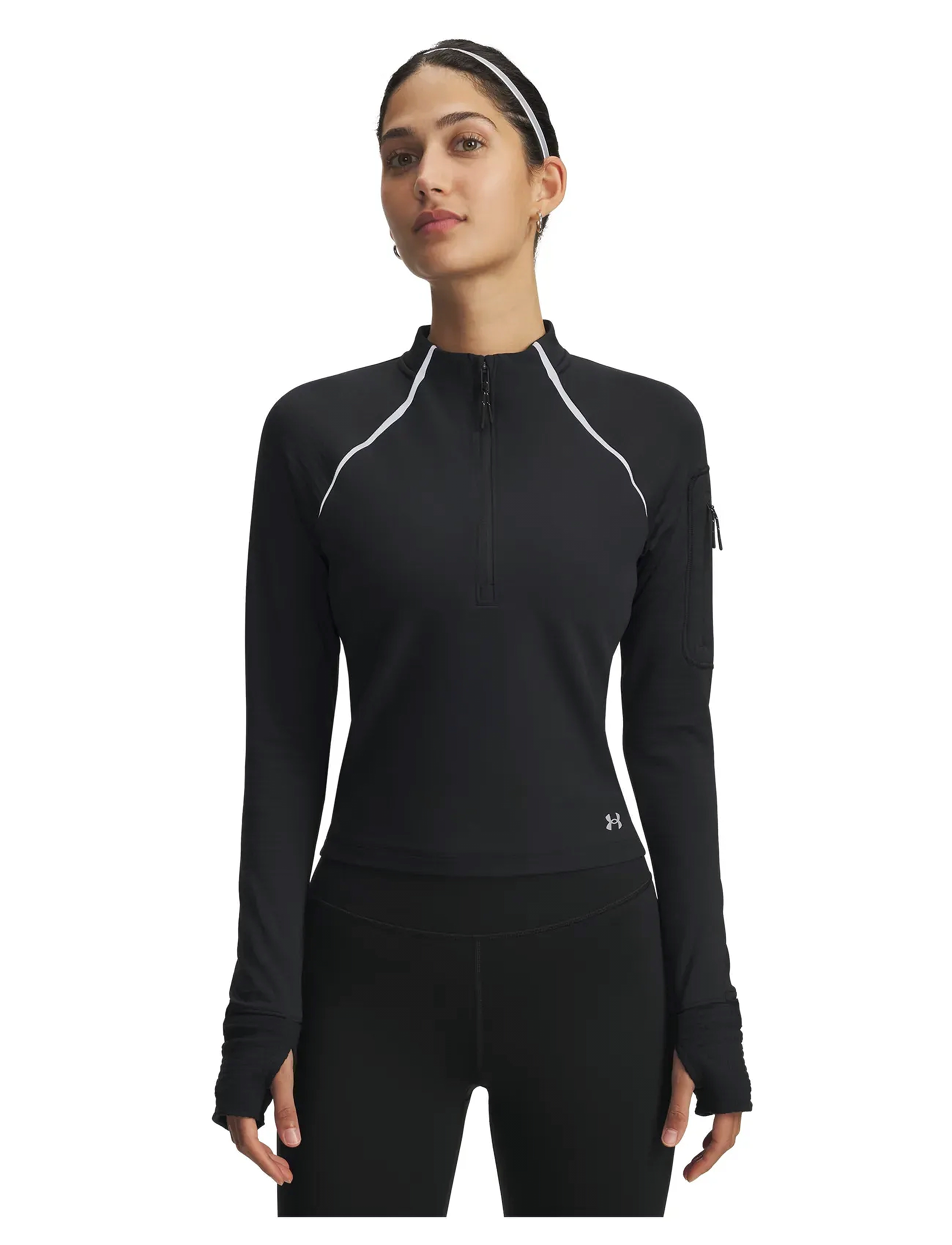 Under Armour Ua Velociti Pro Cw Half Zip, Kvinder, Half Zip Top, Sort, Str: L