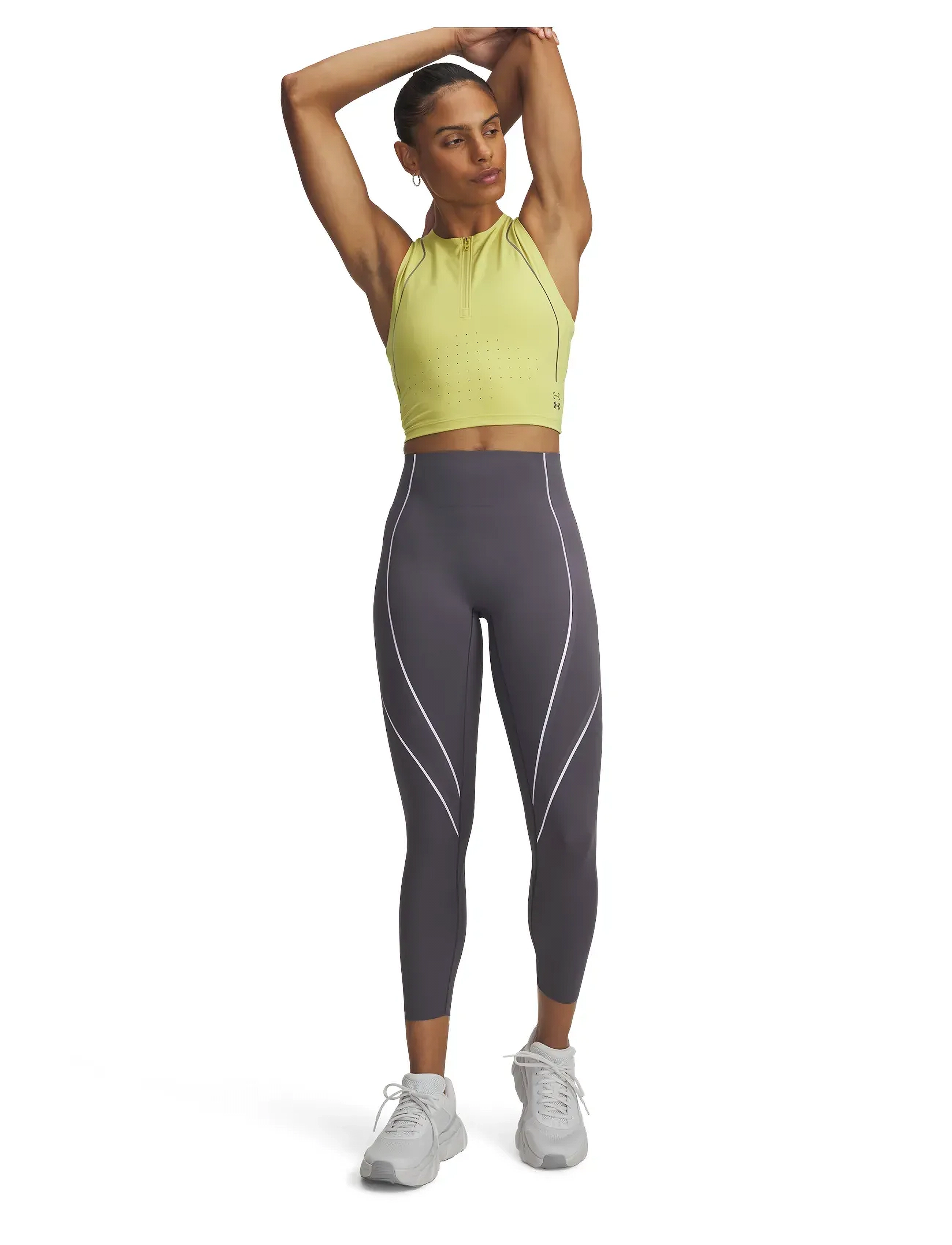 Under Armour - UA Halo Bonded Legging - castlerock - 4