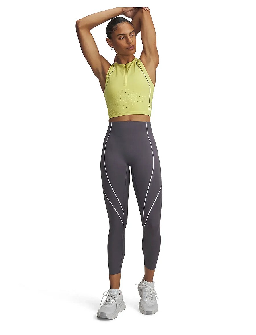 Under Armour - UA Halo Bonded Legging - castlerock - 4