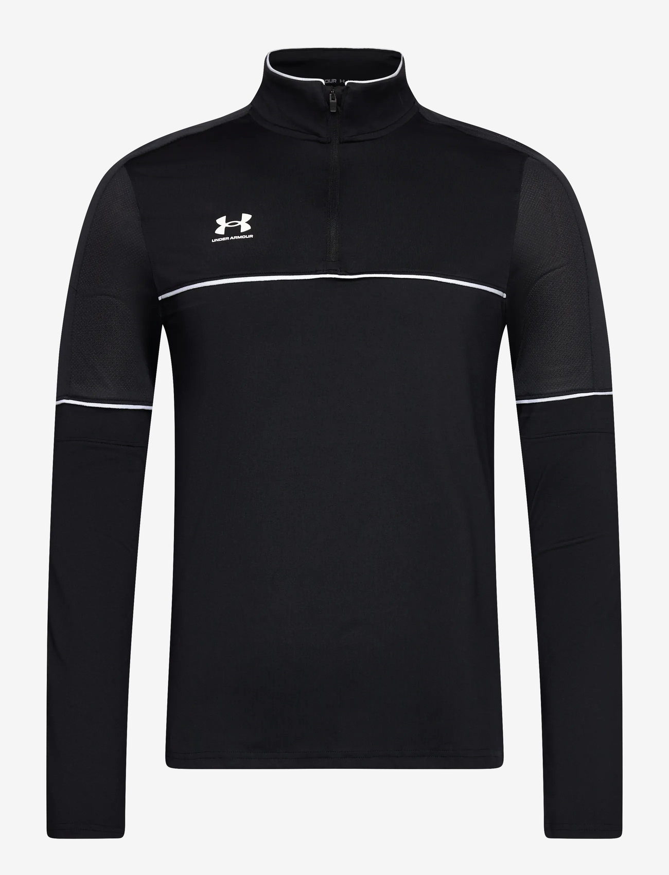 Under Armour - UA M Challenger Training QZ - långärmade tröjor - black - 1