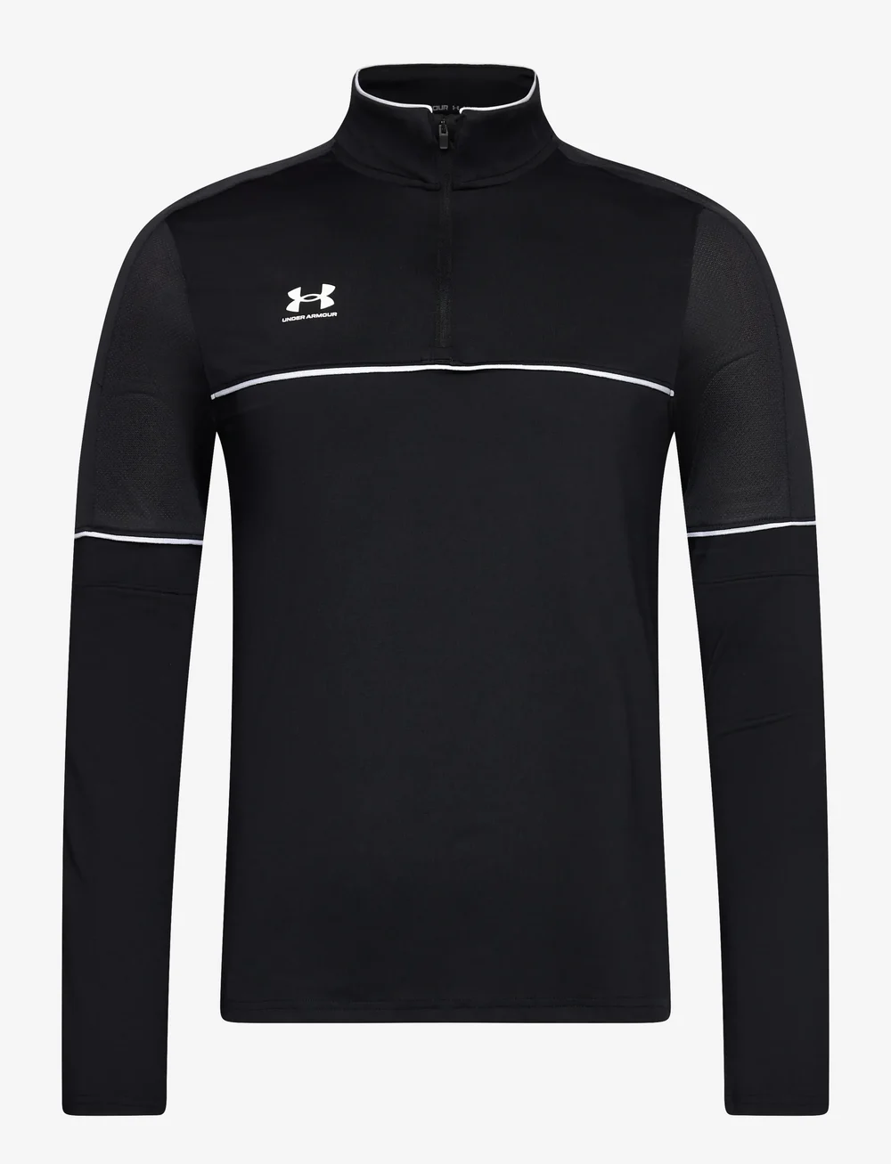 Under Armour - UA M Challenger Training QZ - longsleeved tops - black - 1