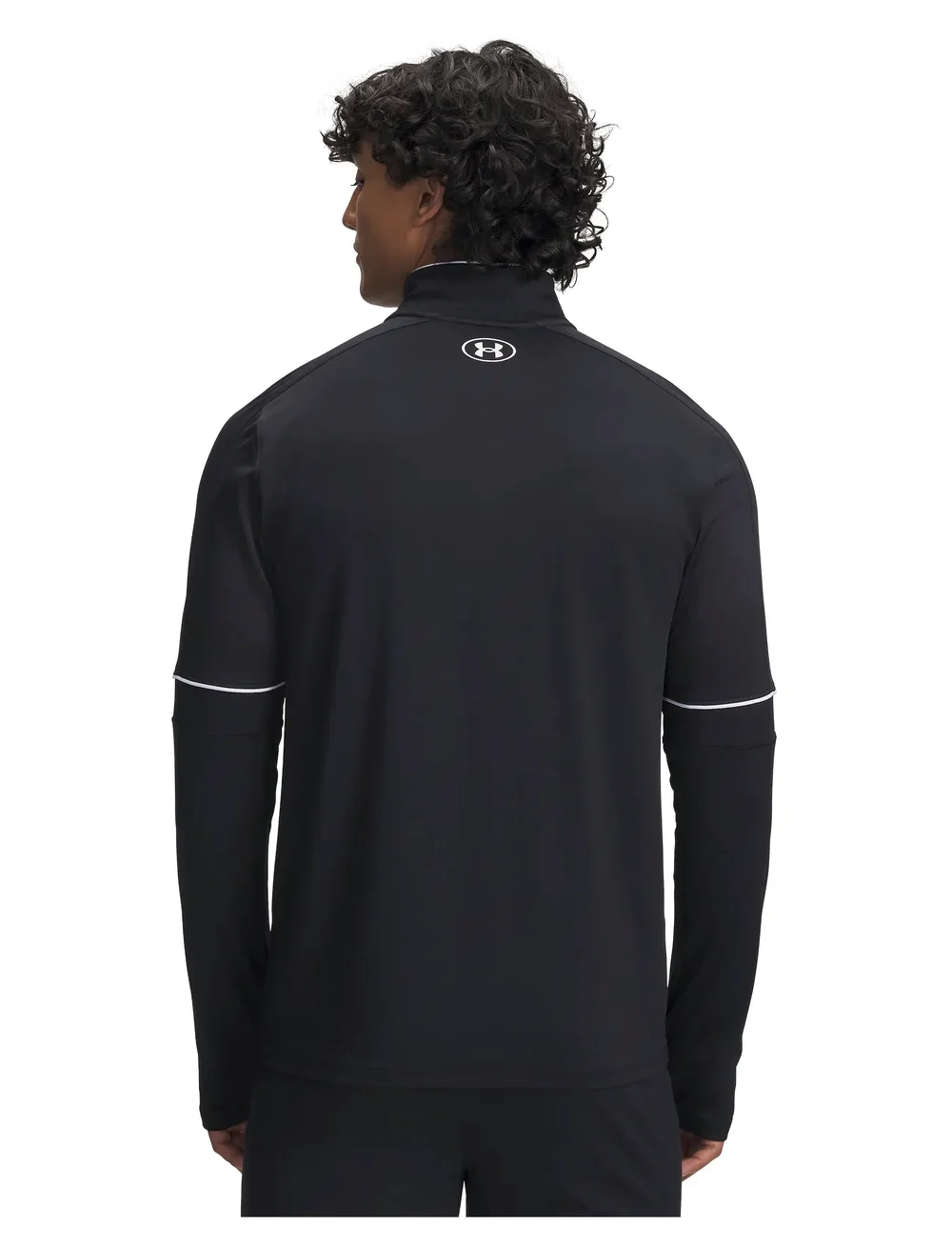 Under Armour - UA M Challenger Training QZ - longsleeved tops - black - 3
