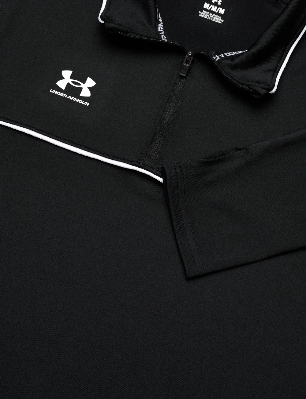 Under Armour - UA M Challenger Training QZ - longsleeved tops - black - 4