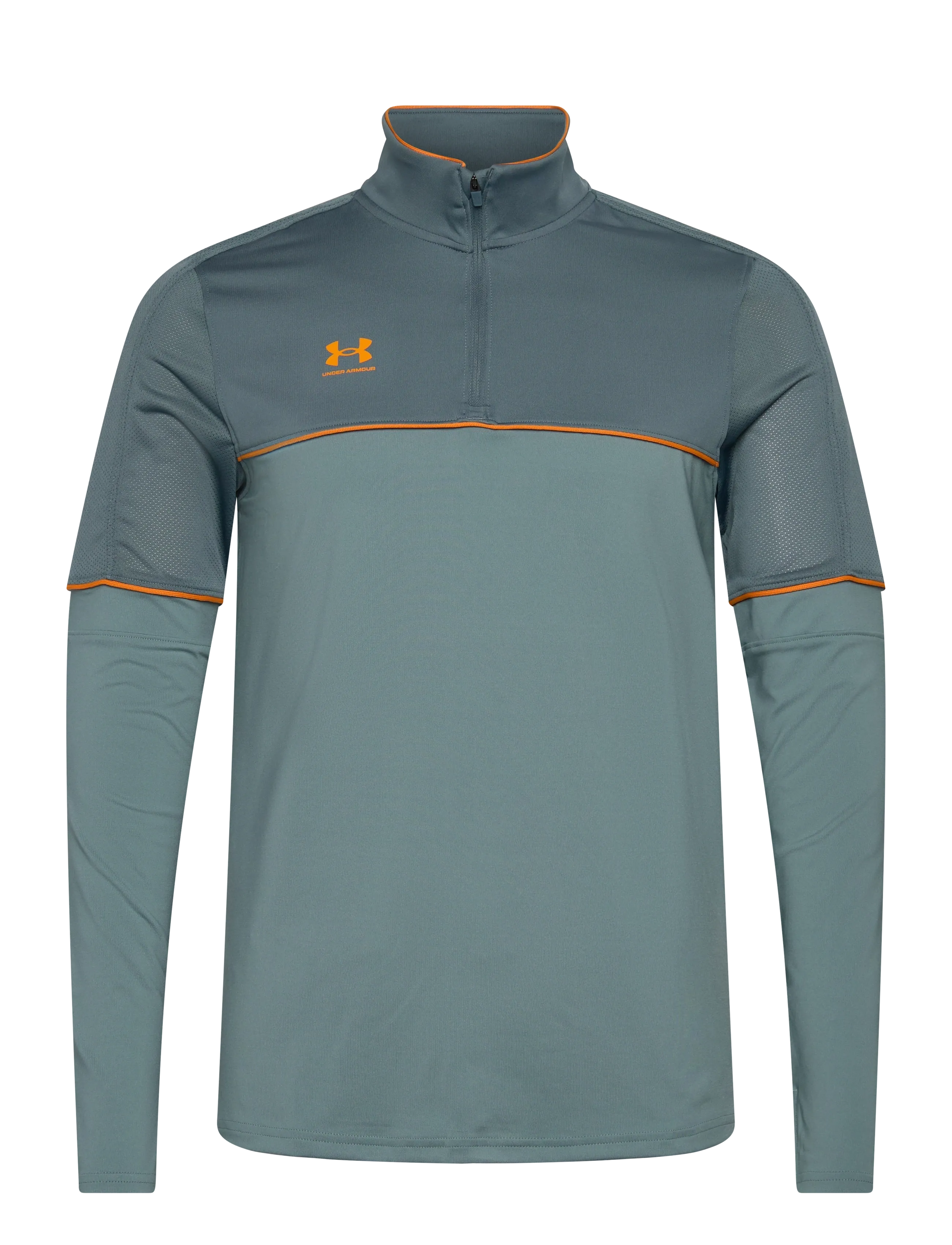Under Armour UA M Challenger Training QZ - Fleece - JASPER BLUE / grey