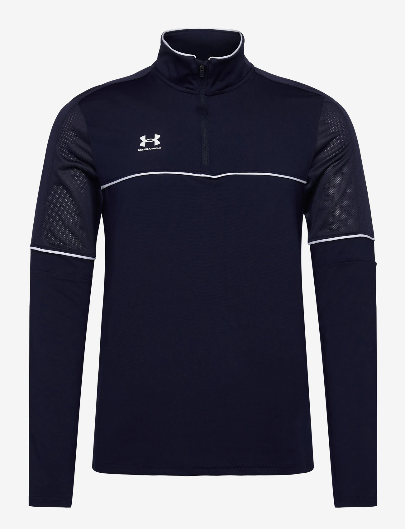 Under Armour - UA M Challenger Training QZ - langærmede t-shirts - midnight navy - 1
