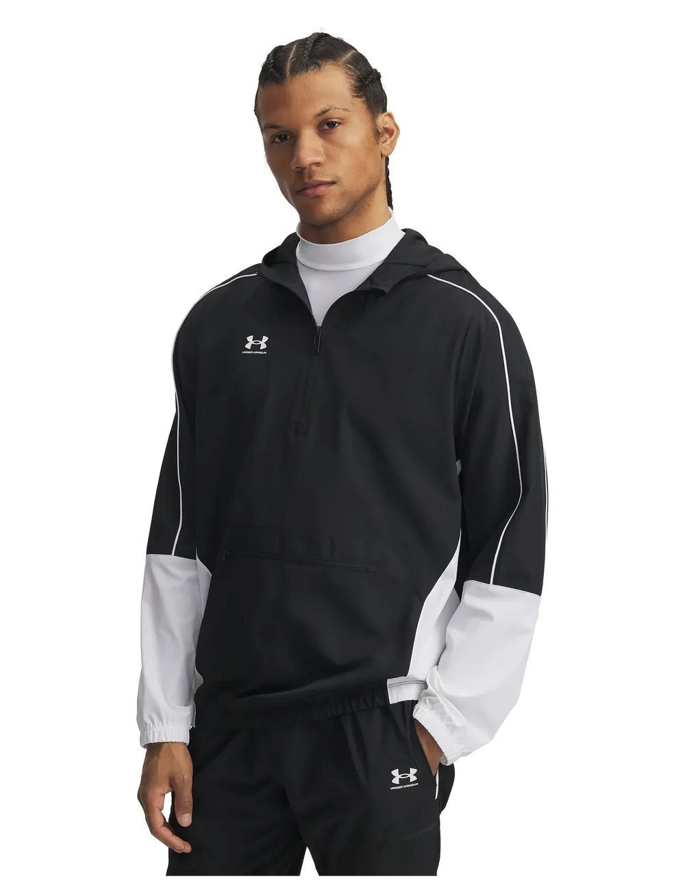 Under Armour - UA M Challenger Warmup Jkt - kapuzenpullover - black - 0