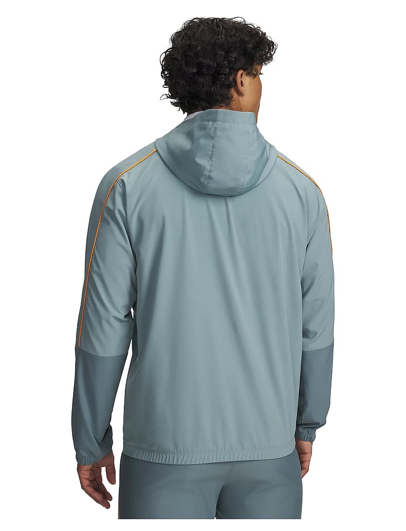 Under Armour - UA M Challenger Warmup Jkt - huvtröjor - jasper blue - 3