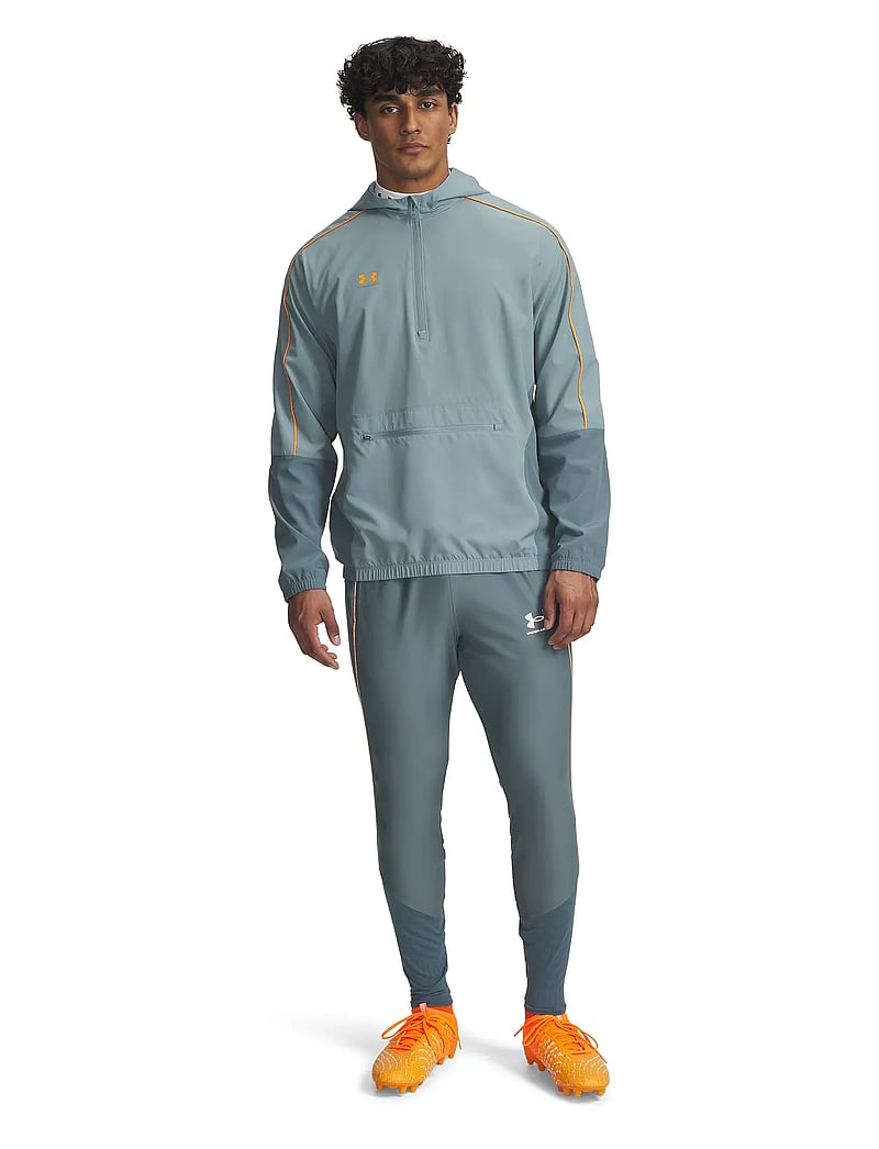 Under Armour - UA M Challenger Warmup Jkt - huvtröjor - jasper blue - 4