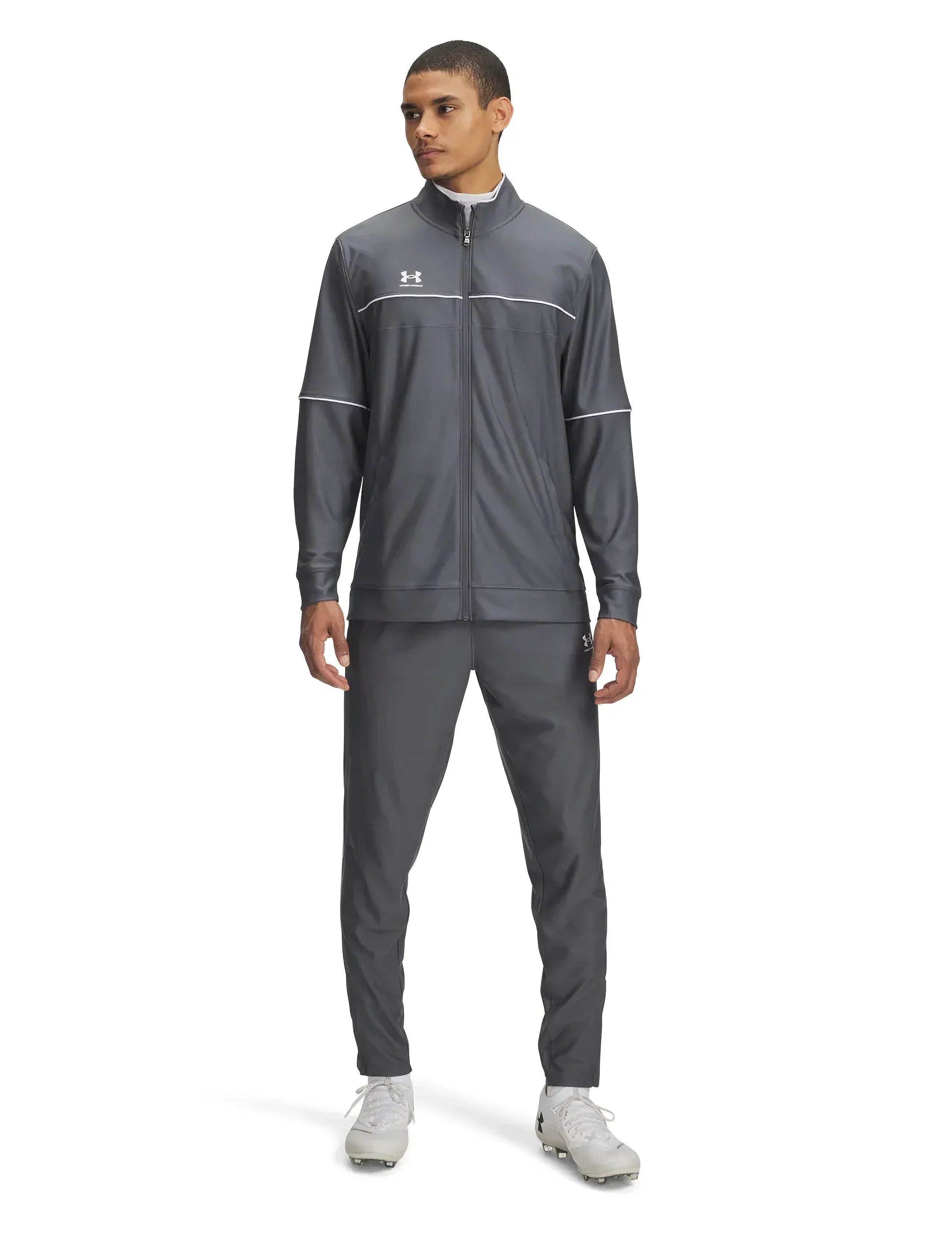 Under Armour Ua M Challenger Tracksuit, XXL, Grey, Sport Sweatshirts & Hoodies > Sport Tracksuits-sets, Herre