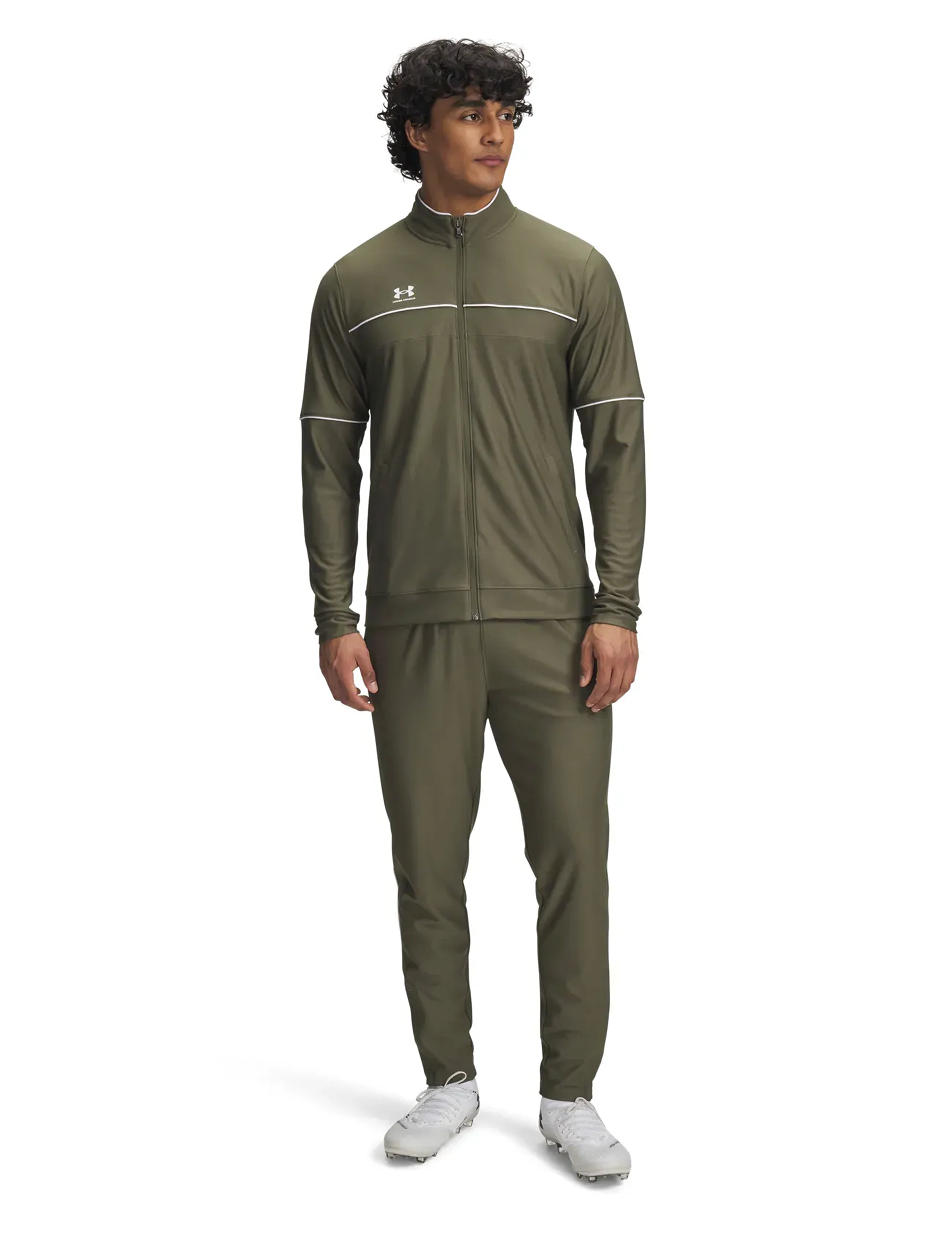 Under Armour Ua M Challenger Tracksuit, XXL, Khaki green, Sport Sweatshirts & Hoodies > Sport Tracksuits-sets, Herre
