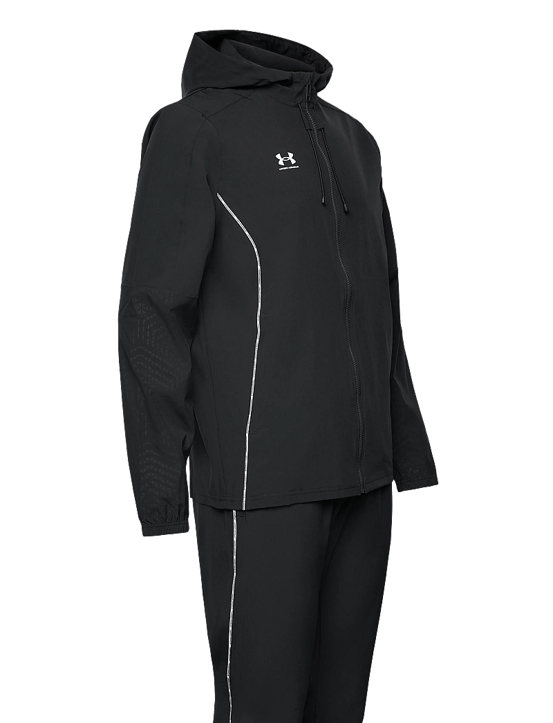 Under Armour - UA M Challenger Pro Trcksuit - tracksuits - black - 4