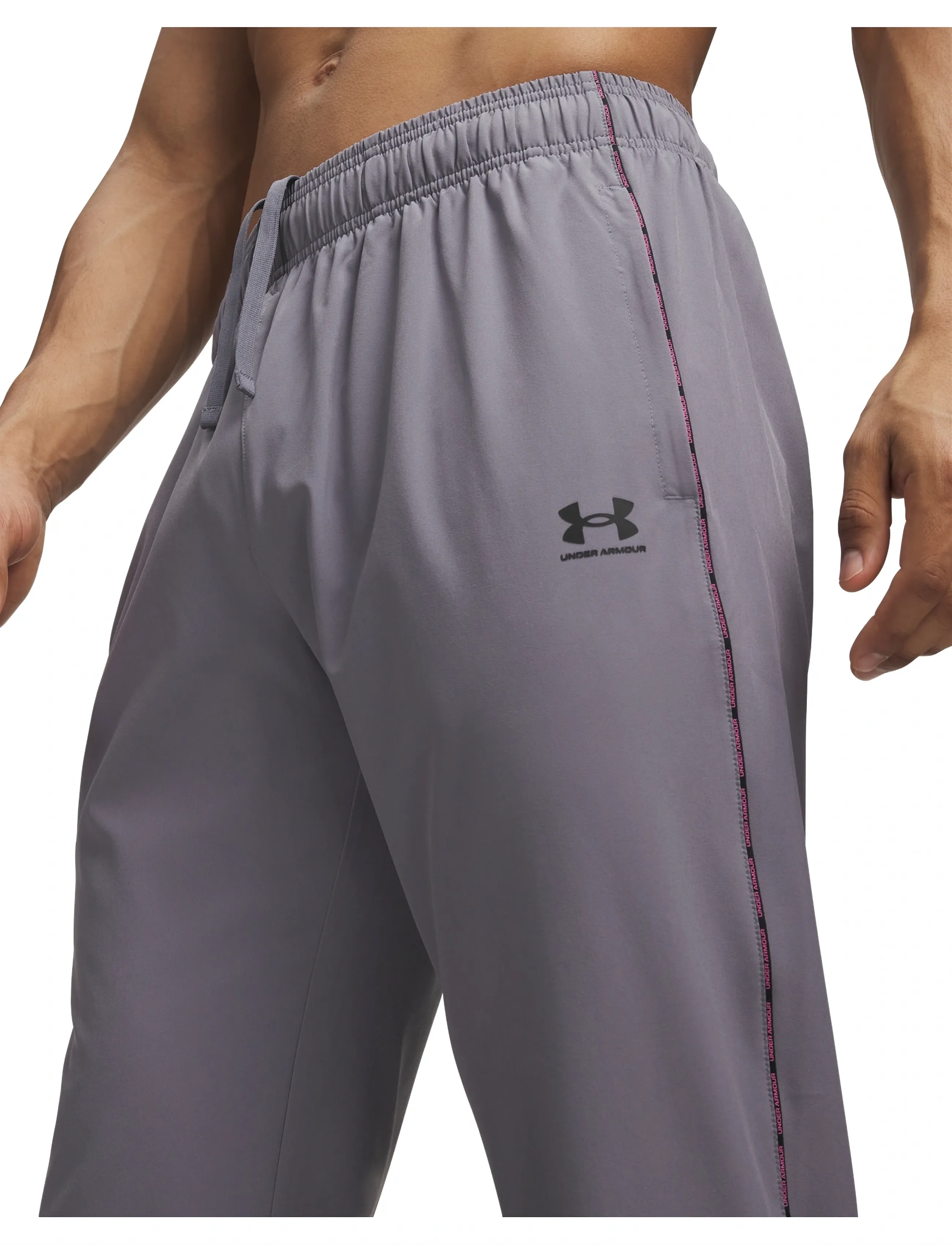Under Armour - UA M Ch. Pro Tracksuit - tracksuits - titan gray - 5