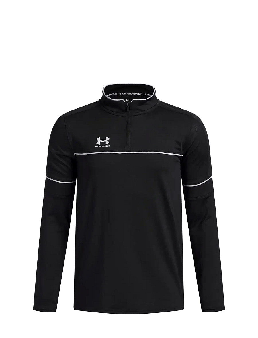 Under Armour - UA B Challenger Training QZ - langærmede t-shirts - black - 0