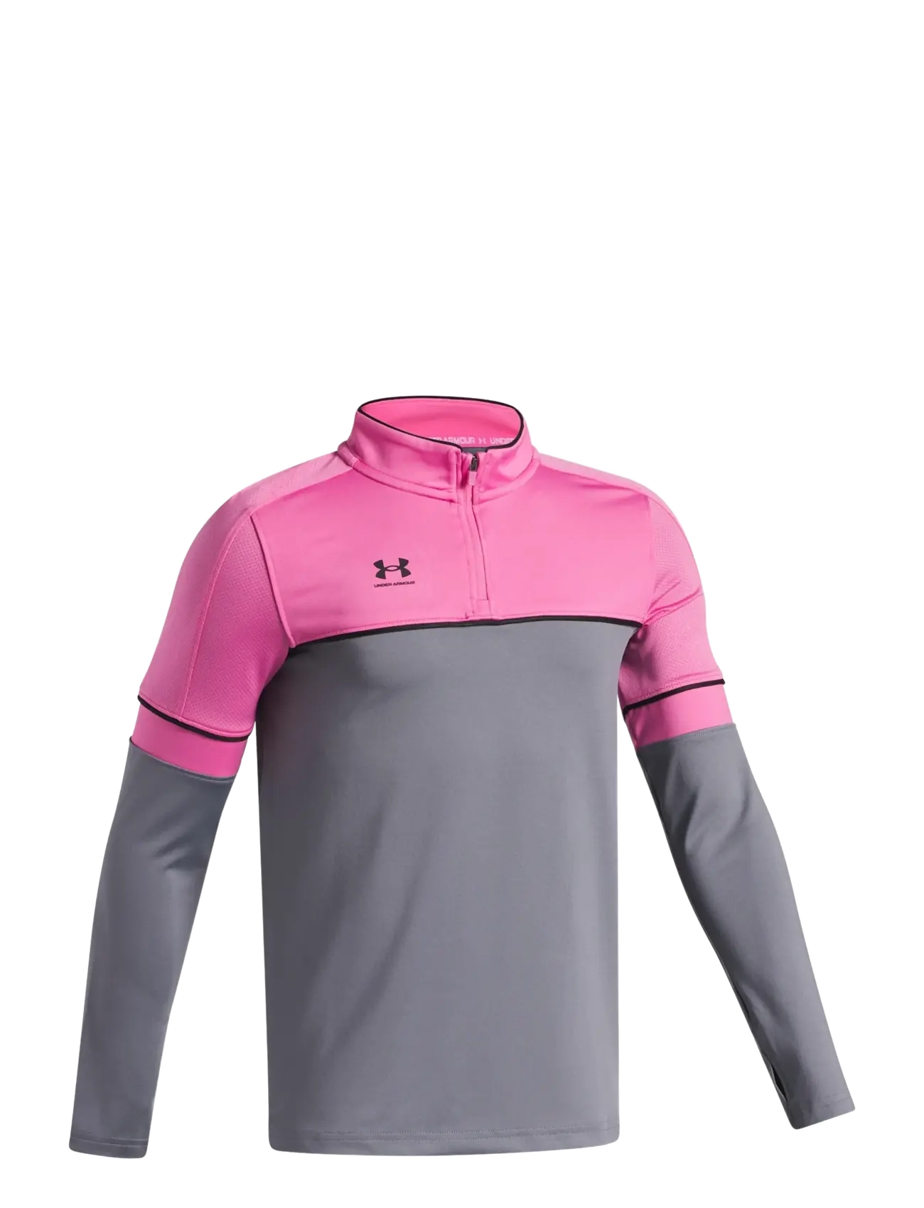 Under Armour - UA B Challenger Training QZ - pikkade varrukatega t-särgid - titan gray - 2