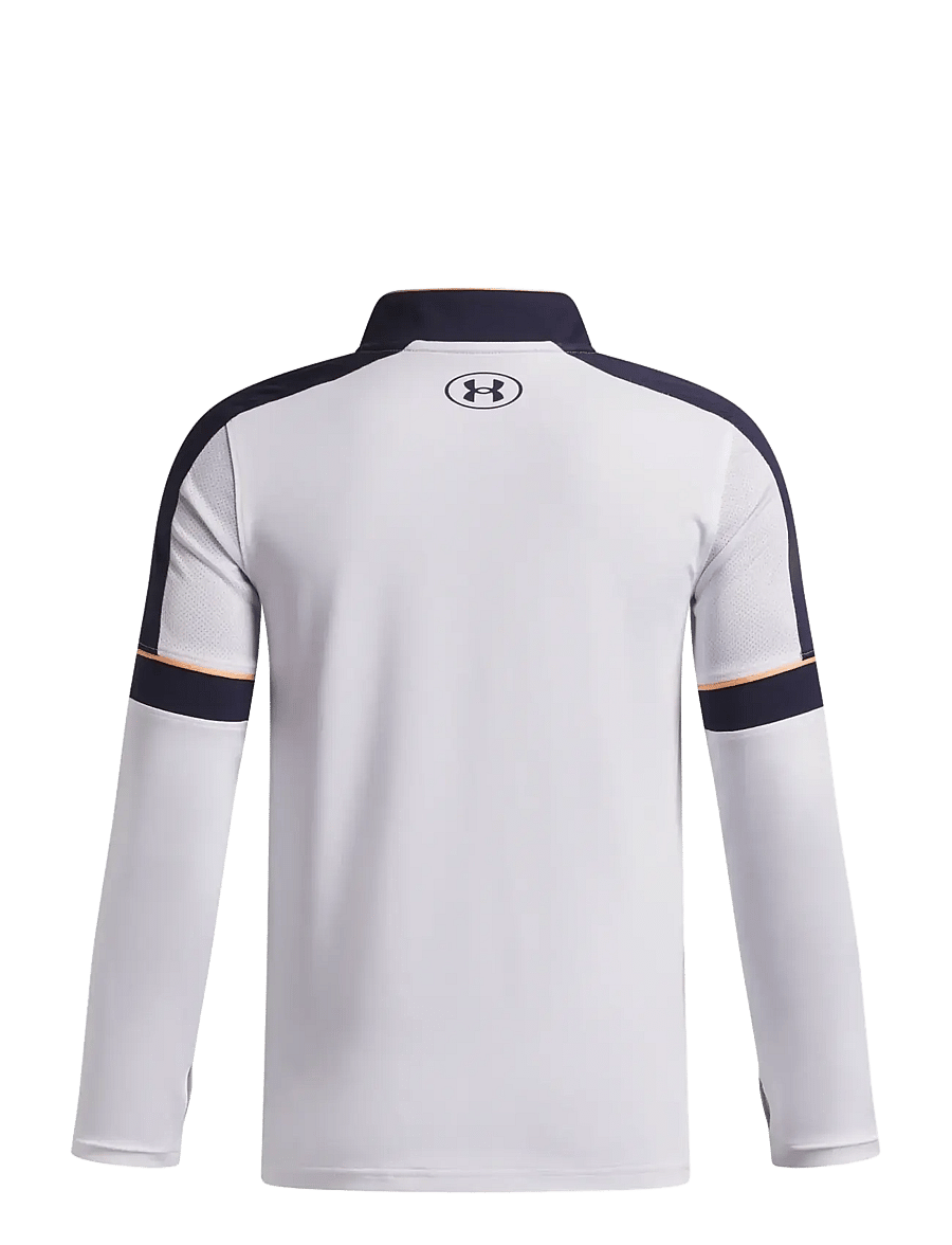 Under Armour - UA B Challenger Training QZ - langærmede t-shirts - white - 1