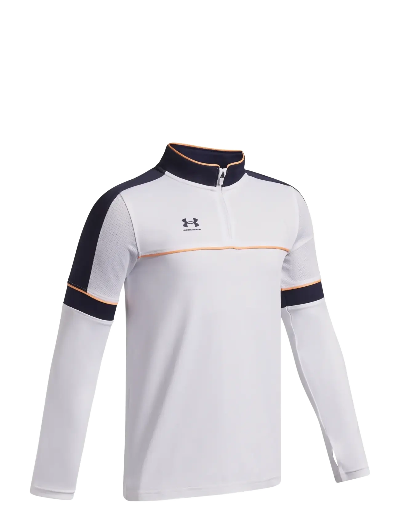 Under Armour - UA B Challenger Training QZ - langærmede t-shirts - white - 2
