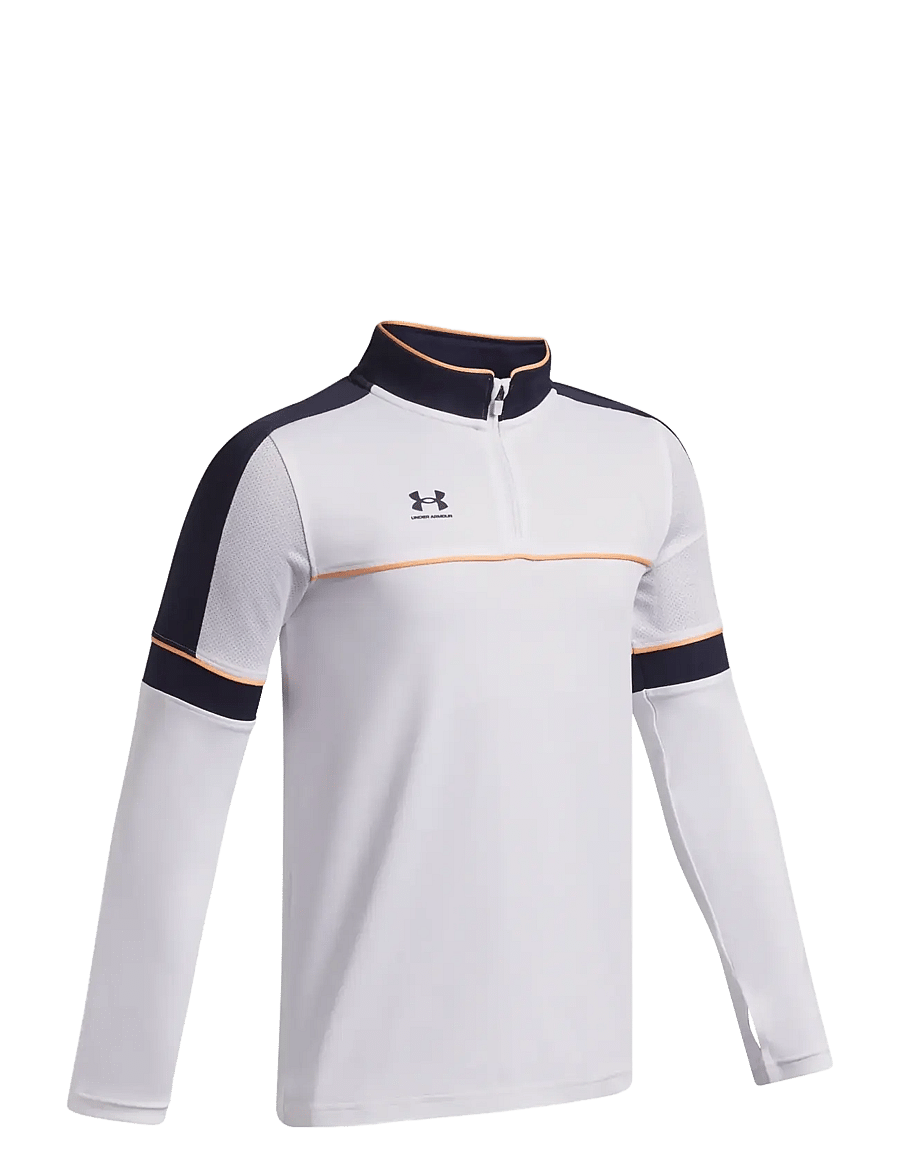 Under Armour - UA B Challenger Training QZ - langærmede t-shirts - white - 2