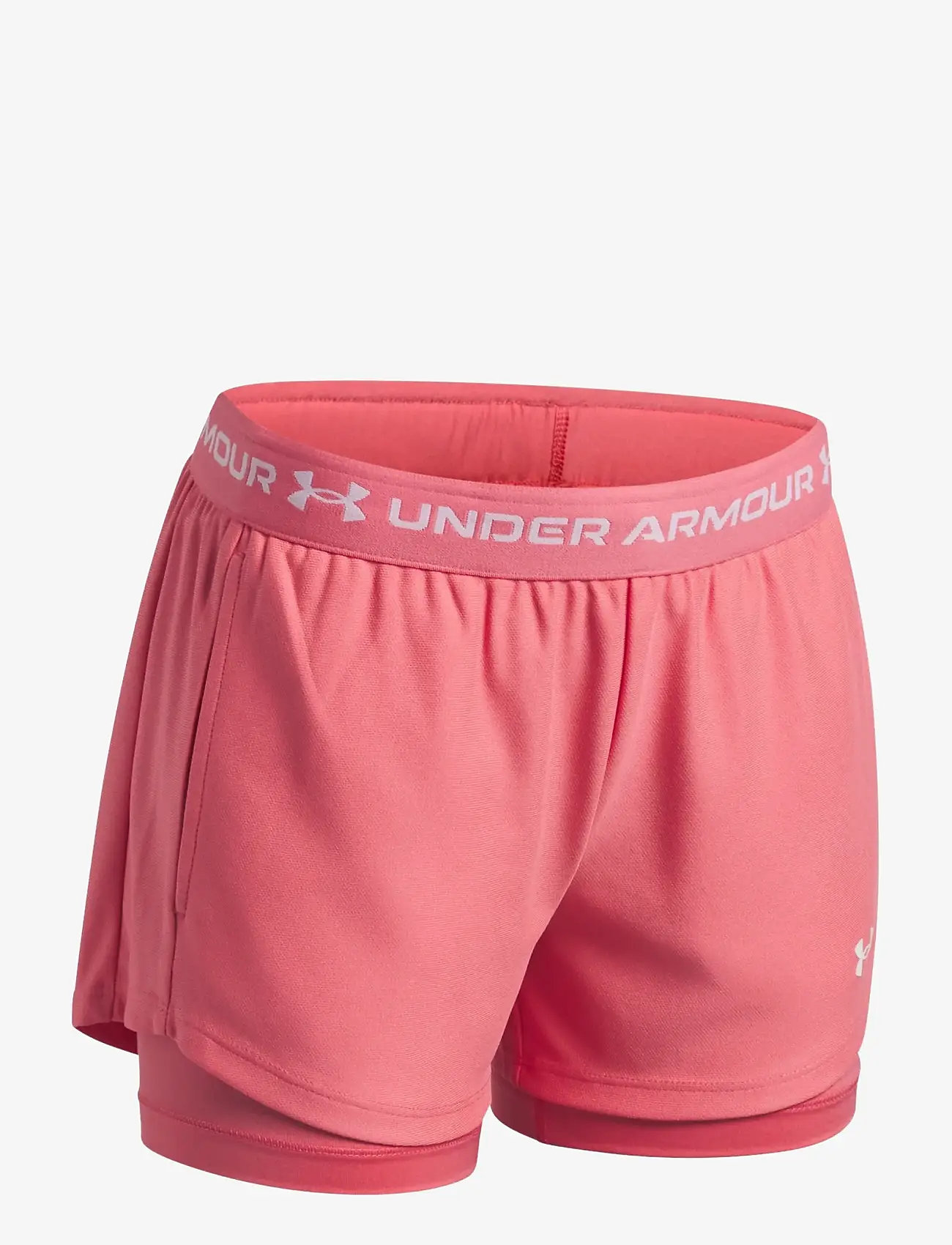 Under Armour - UA Tech Play Up 2n1 Short - trainingsshorts - bittersweet pink - 2
