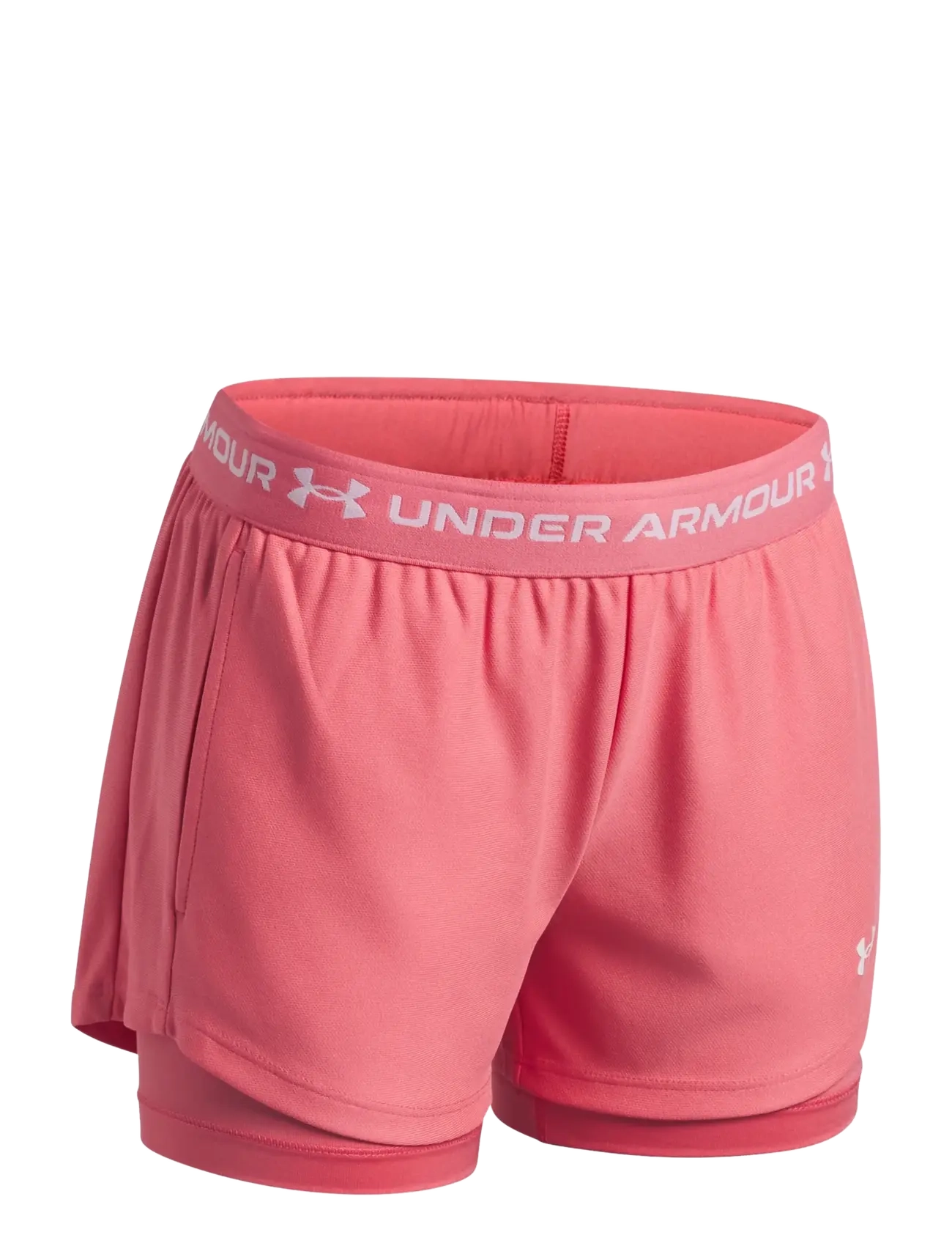 Under Armour - UA Tech Play Up 2n1 Short - trainingsshorts - bittersweet pink - 2