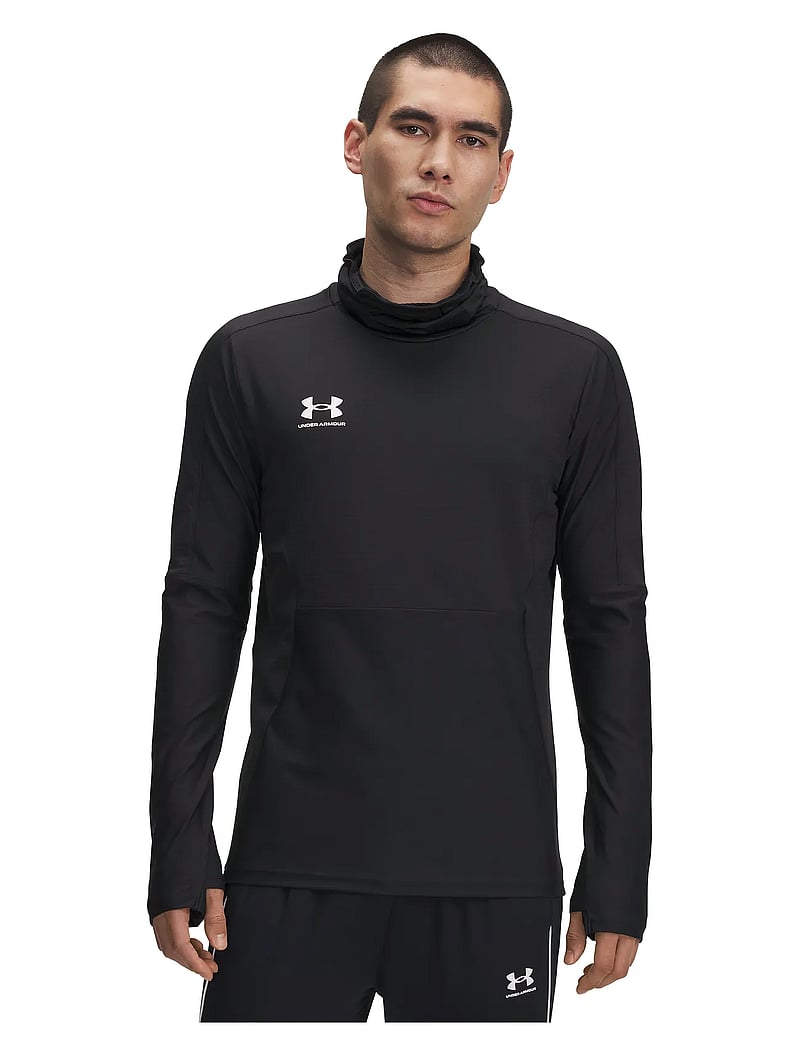 Under Armour - UA M Challenger Pro Wintr LS - langarmshirts - black - 0