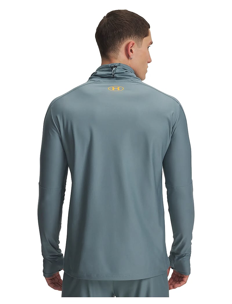 Under Armour - UA M Challenger Pro Wintr LS - långärmade tröjor - jasper blue - 3