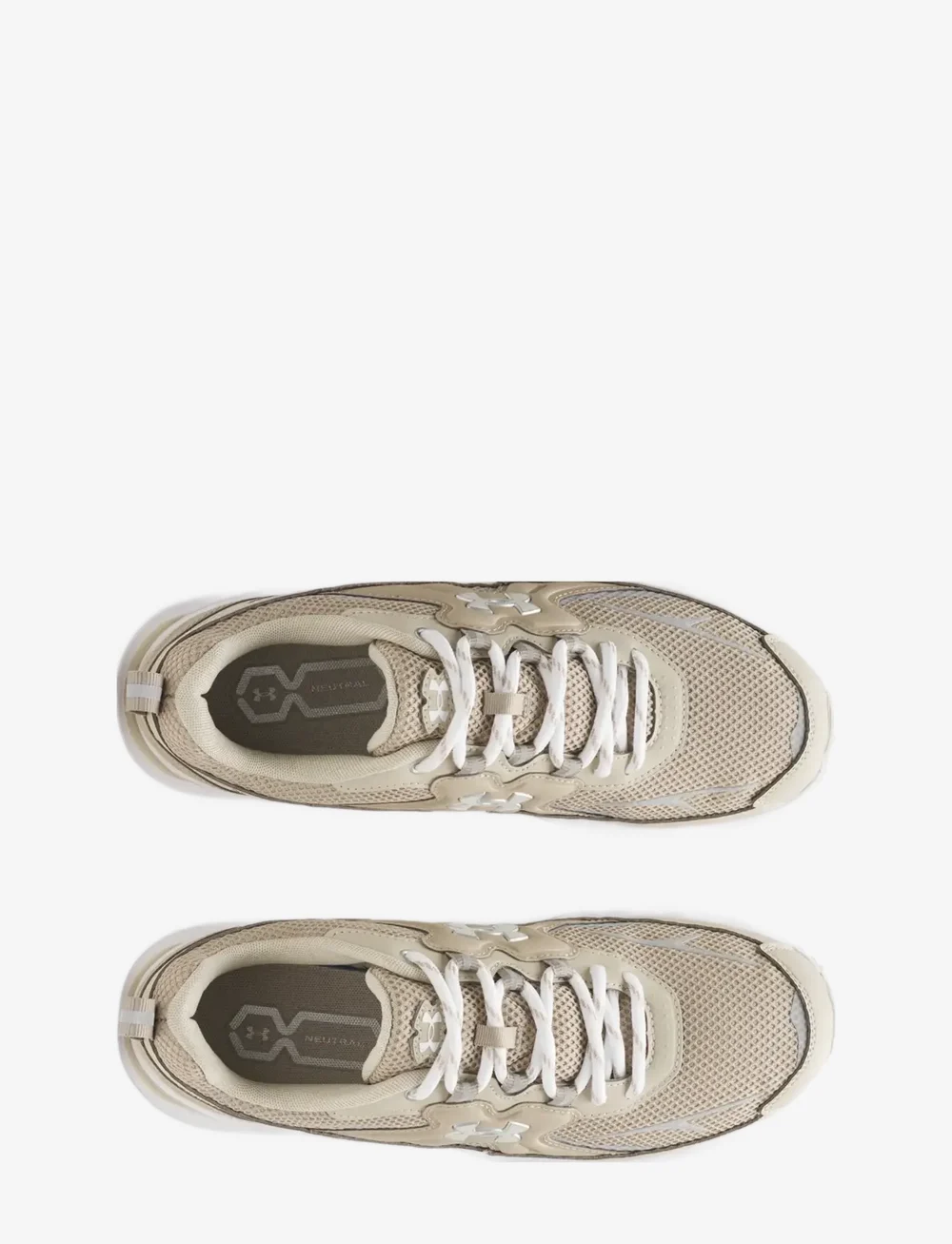 Under Armour - UA Apparition Tech - sporta apavi ar zemu augšdaļu - khaki base - 3