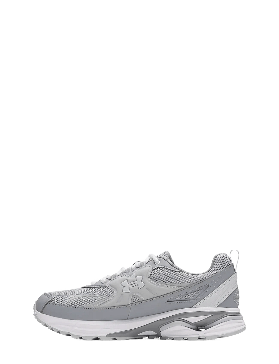Under Armour - UA Apparition Tech - kõrge säärega tossud - steel - 4