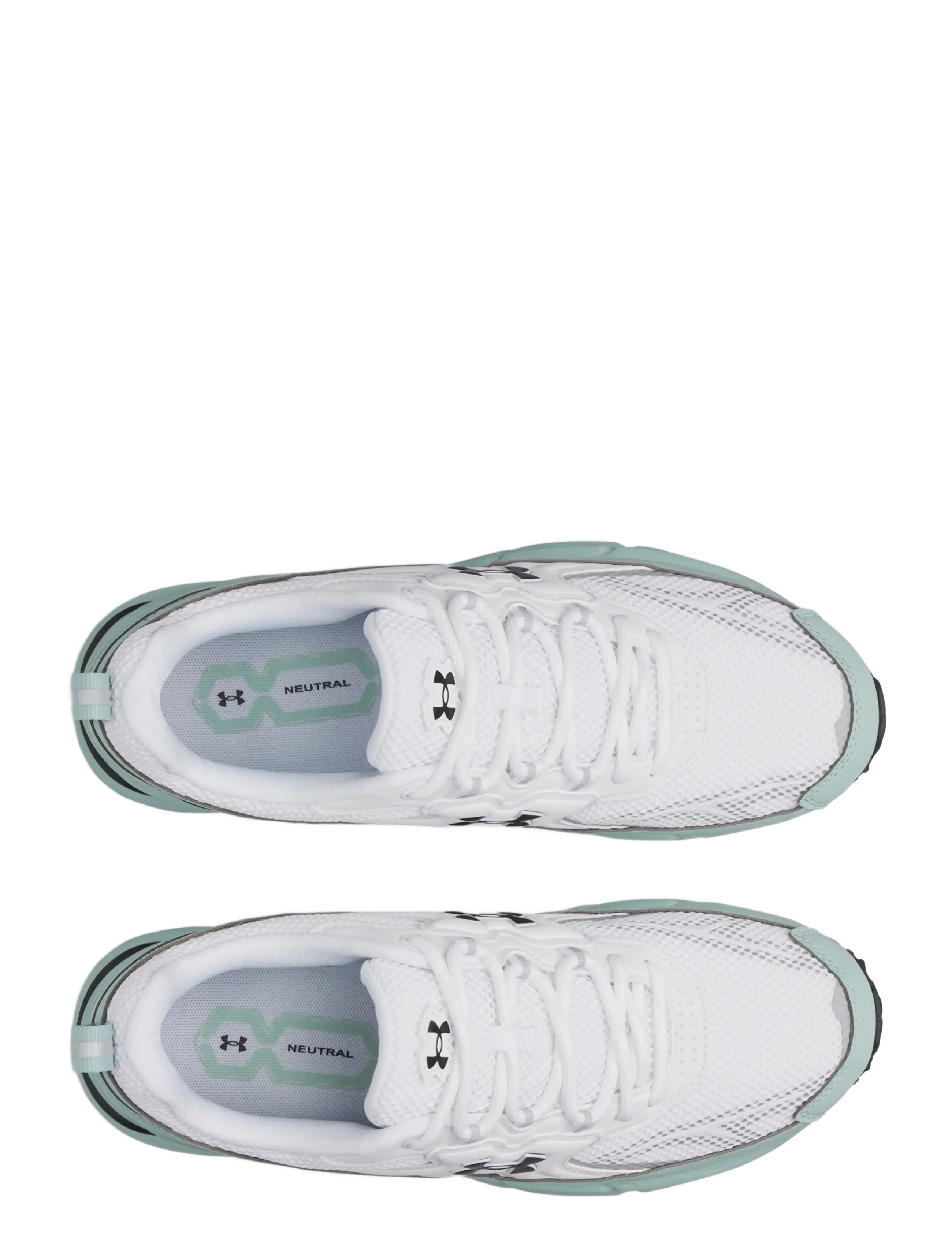 Under Armour - UA Apparition Tech - låga sneakers - white - 2