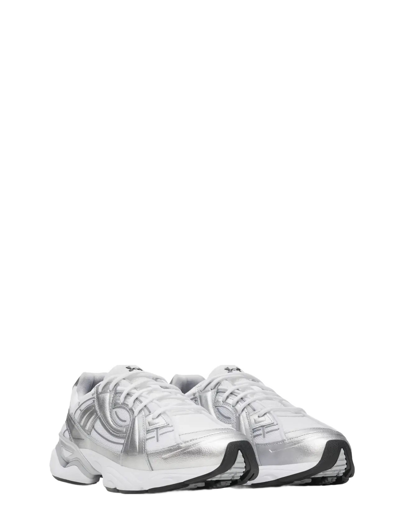 Under Armour Ua Sola, Damen, Lauf-Sneaker, Silber, Gr: 36
